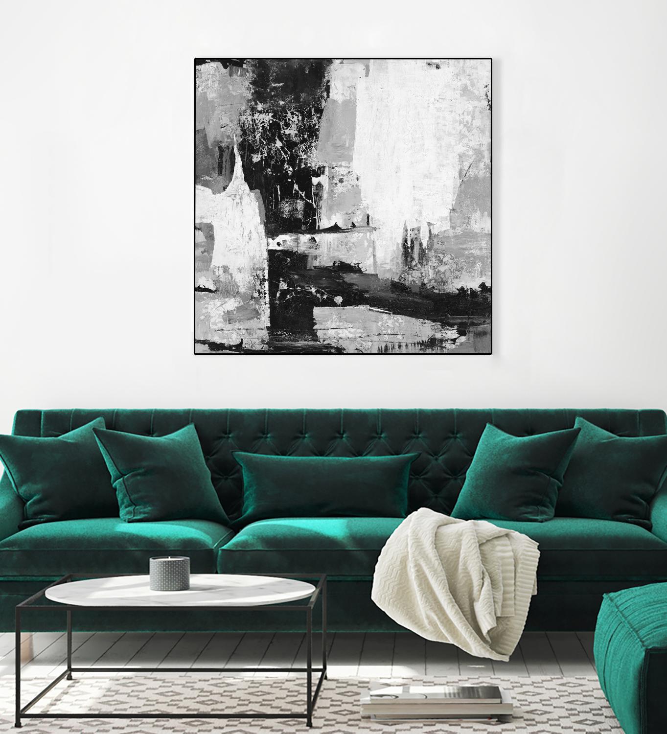 Keep Life Simple by Daleno Art on GIANT ART - abstract