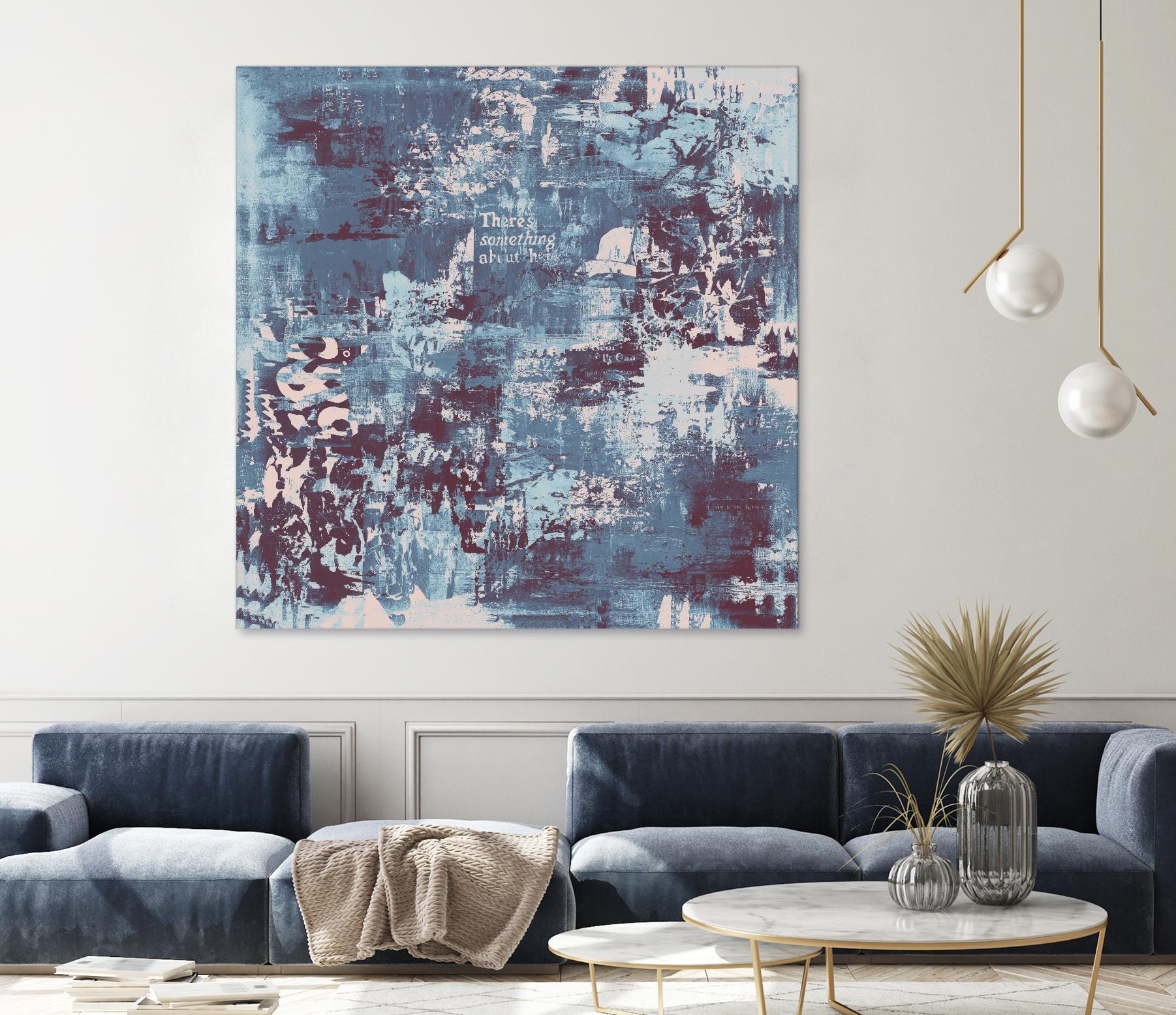 The Feeling Of Love II by Daleno Art on GIANT ART - pink abstract abstrait