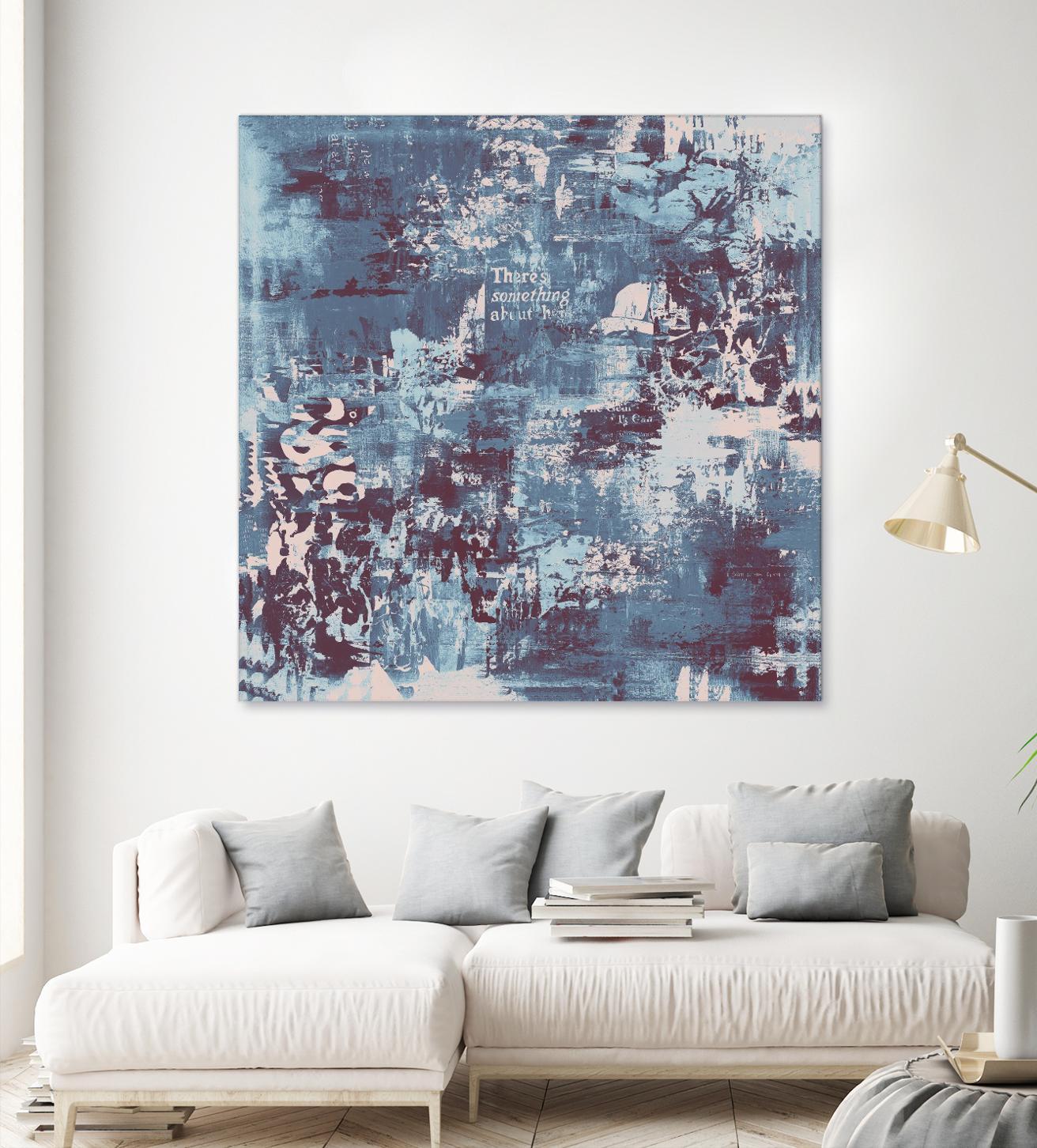 The Feeling Of Love II by Daleno Art on GIANT ART - pink abstract abstrait