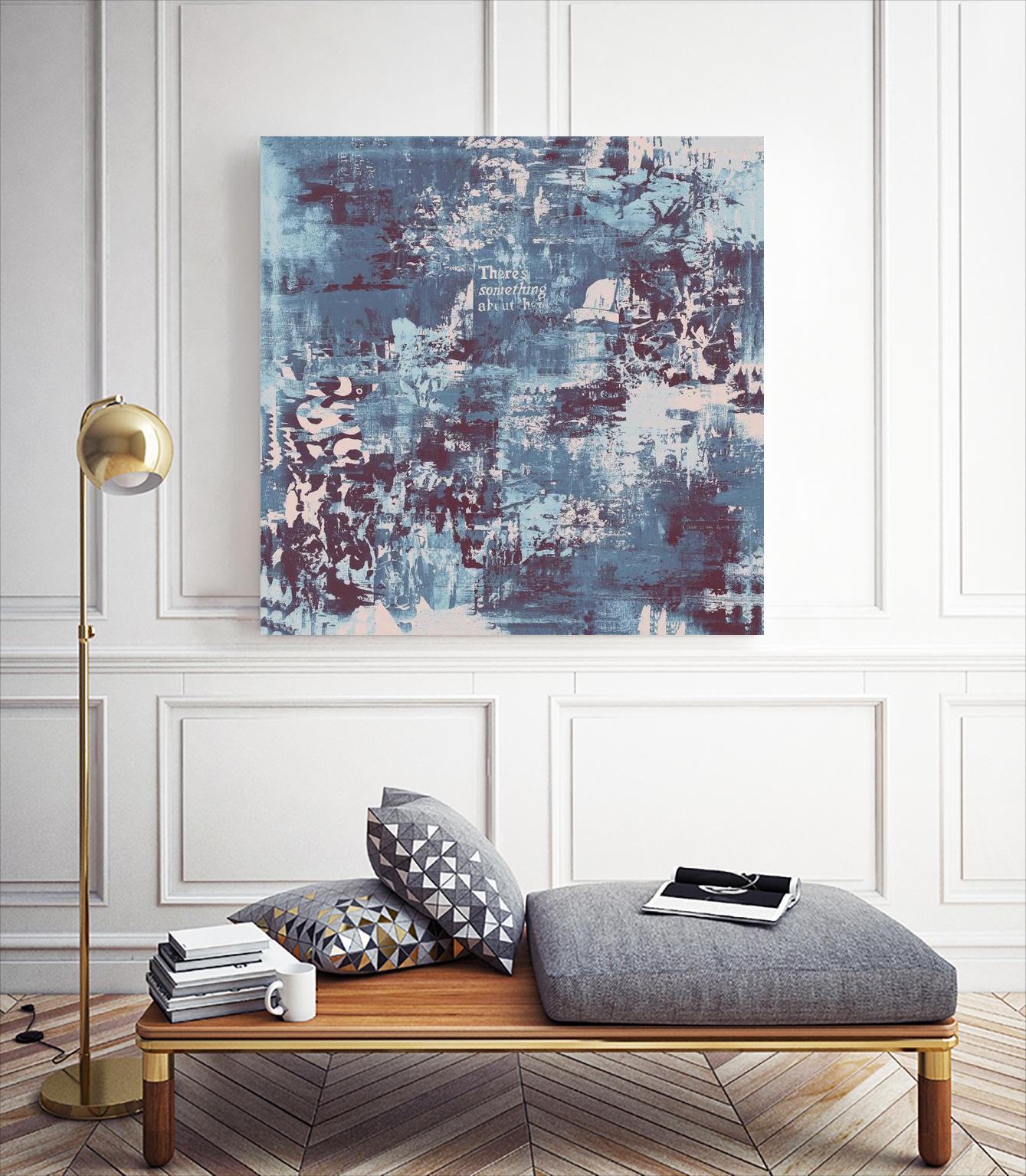 The Feeling Of Love II by Daleno Art on GIANT ART - pink abstract abstrait