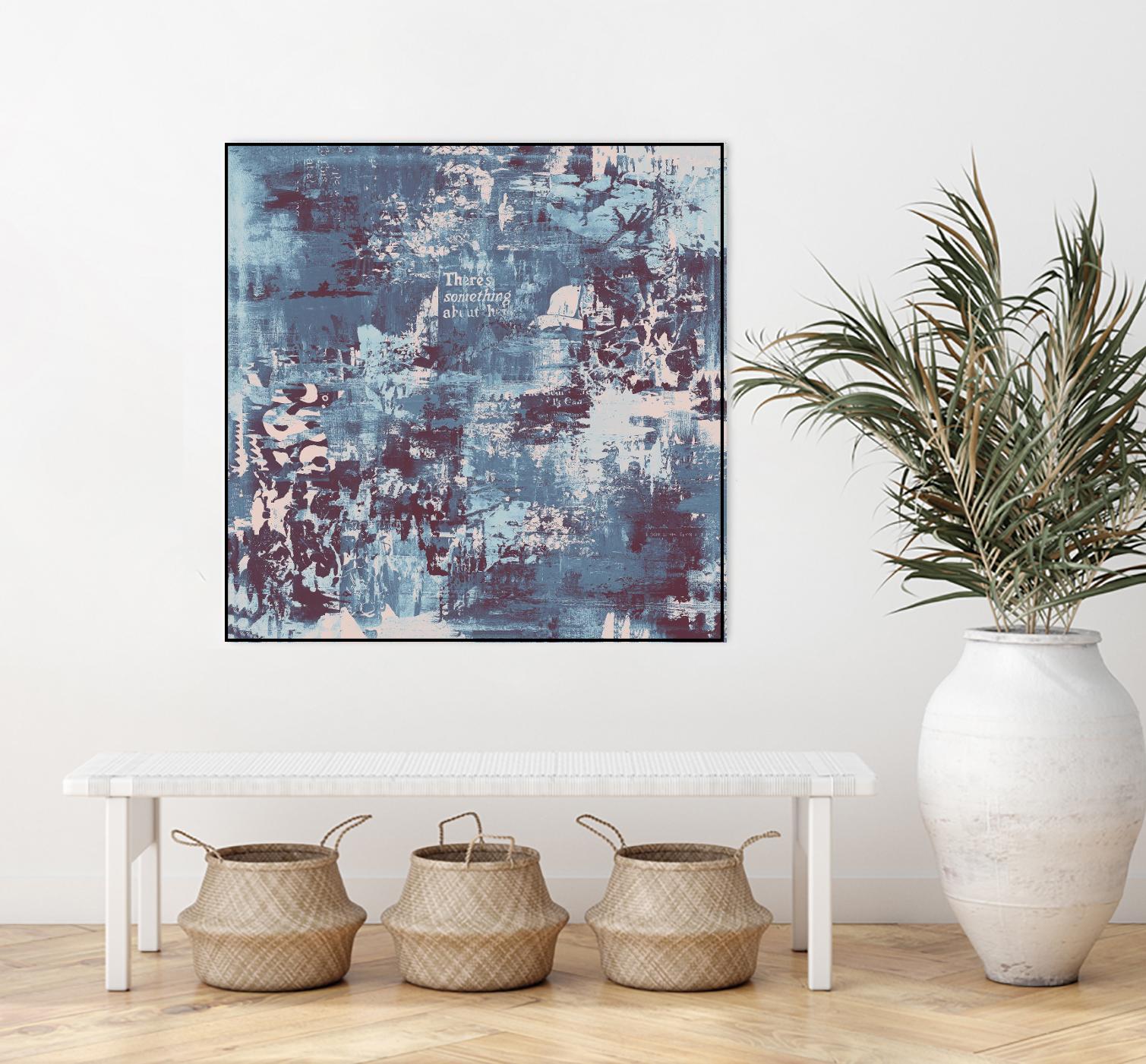 The Feeling Of Love II by Daleno Art on GIANT ART - pink abstract abstrait