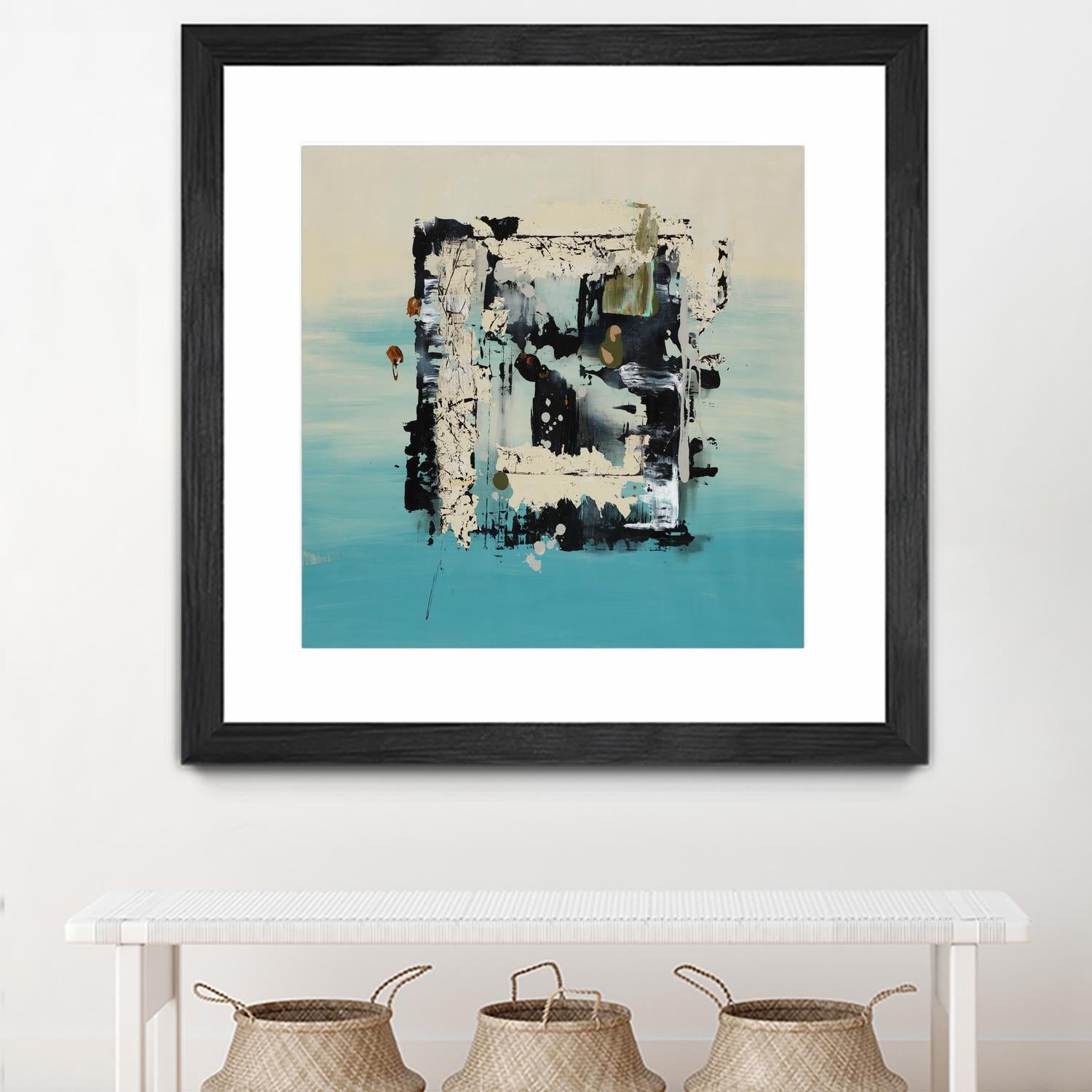 Get On The Floor by Daleno Art on GIANT ART - green abstract khaki