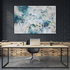 Extinguish by Daleno Art on GIANT ART - blue abstract