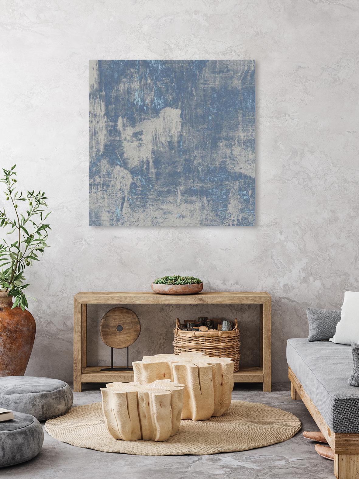 Masonry VIII by Daleno Art on GIANT ART - black abstract