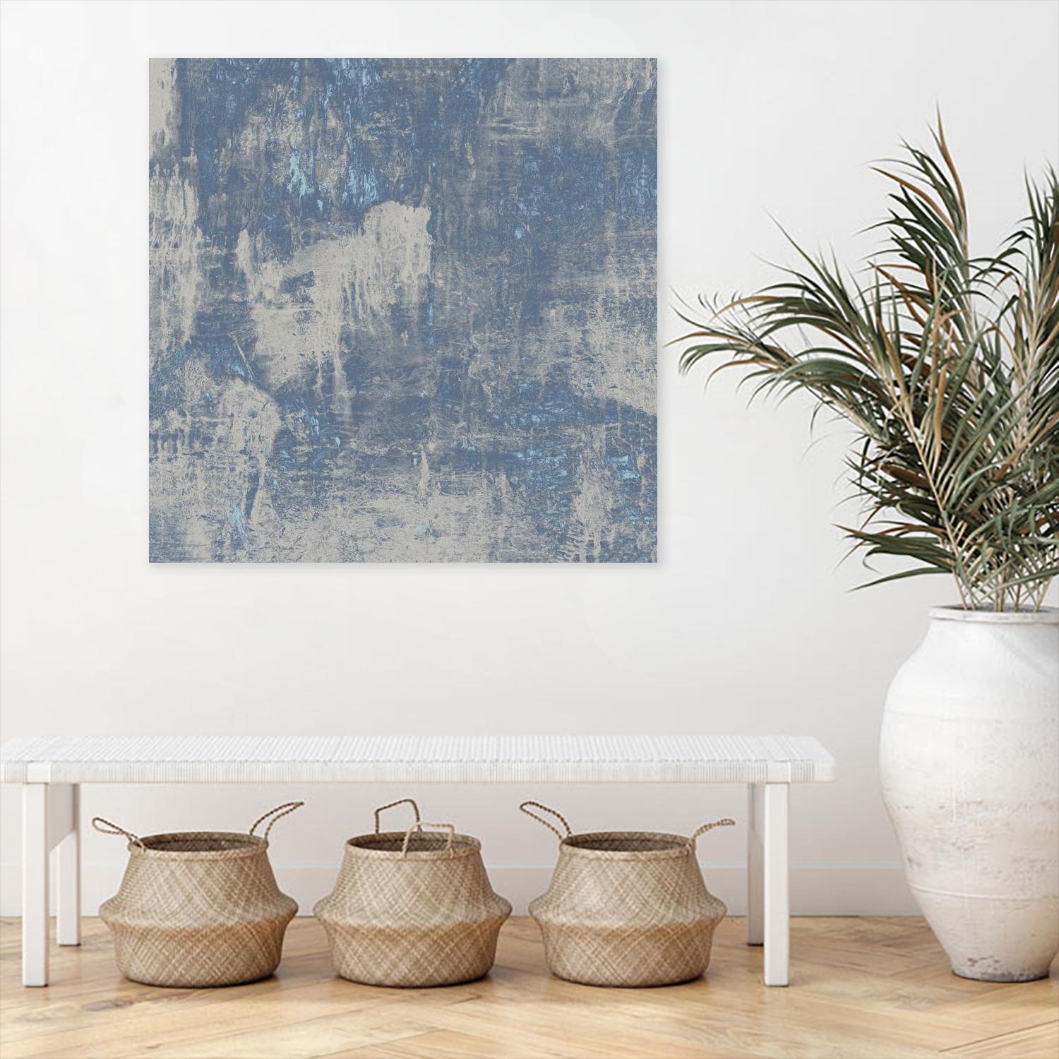 Masonry VIII by Daleno Art on GIANT ART - black abstract