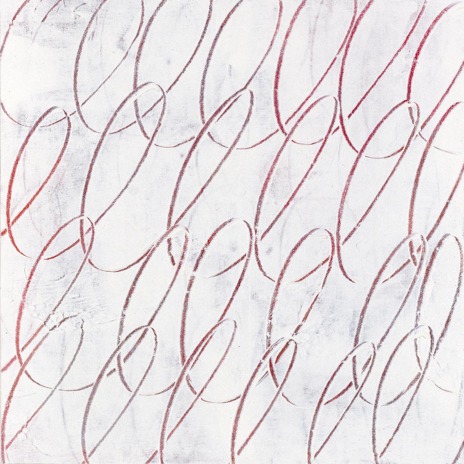 Hula I by Daleno Art on GIANT ART - red abstract abstrait