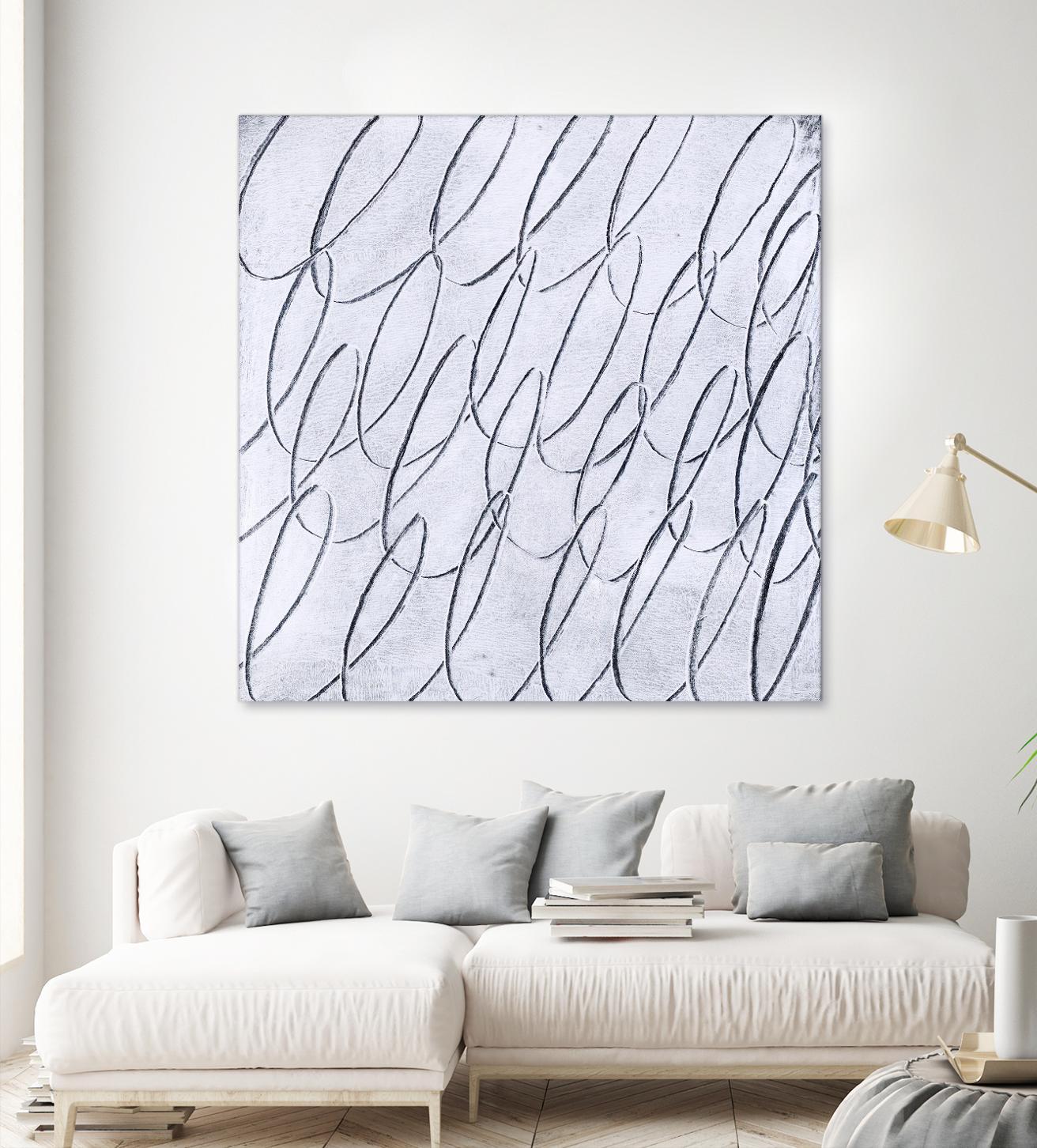 Contemplating Style by Daleno Art on GIANT ART - abstract scrible wibble