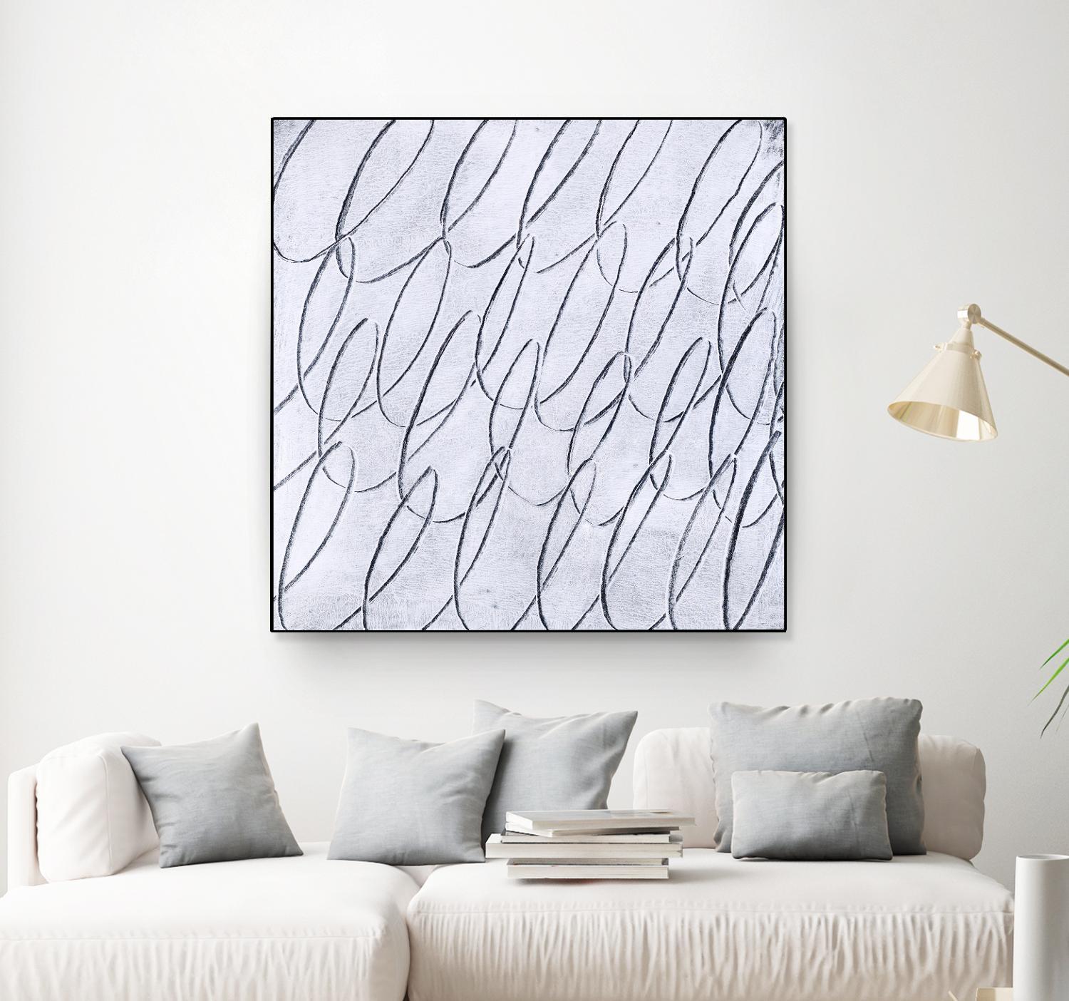 Contemplating Style by Daleno Art on GIANT ART - abstract scrible wibble