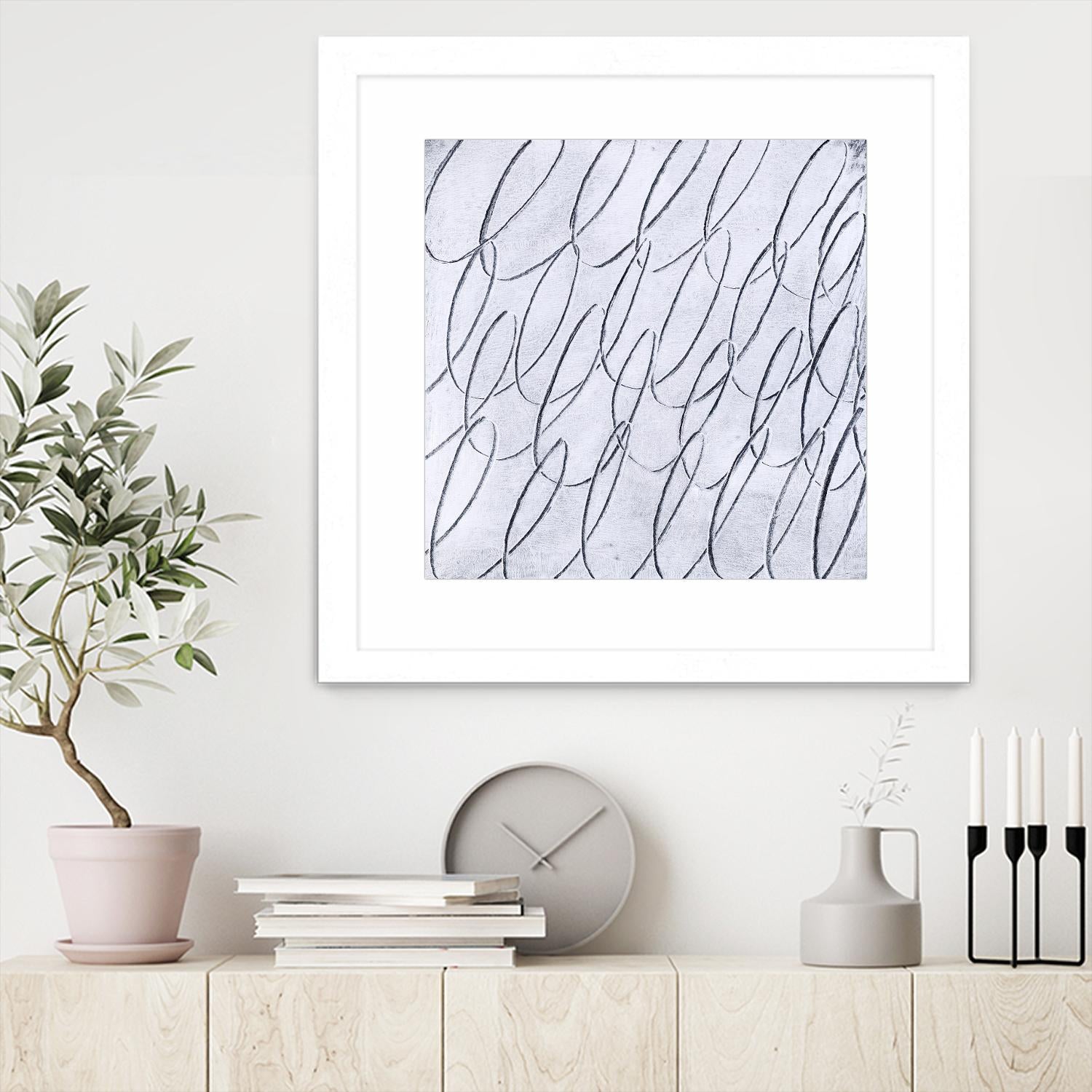 Contemplating Style by Daleno Art on GIANT ART - abstract scrible wibble