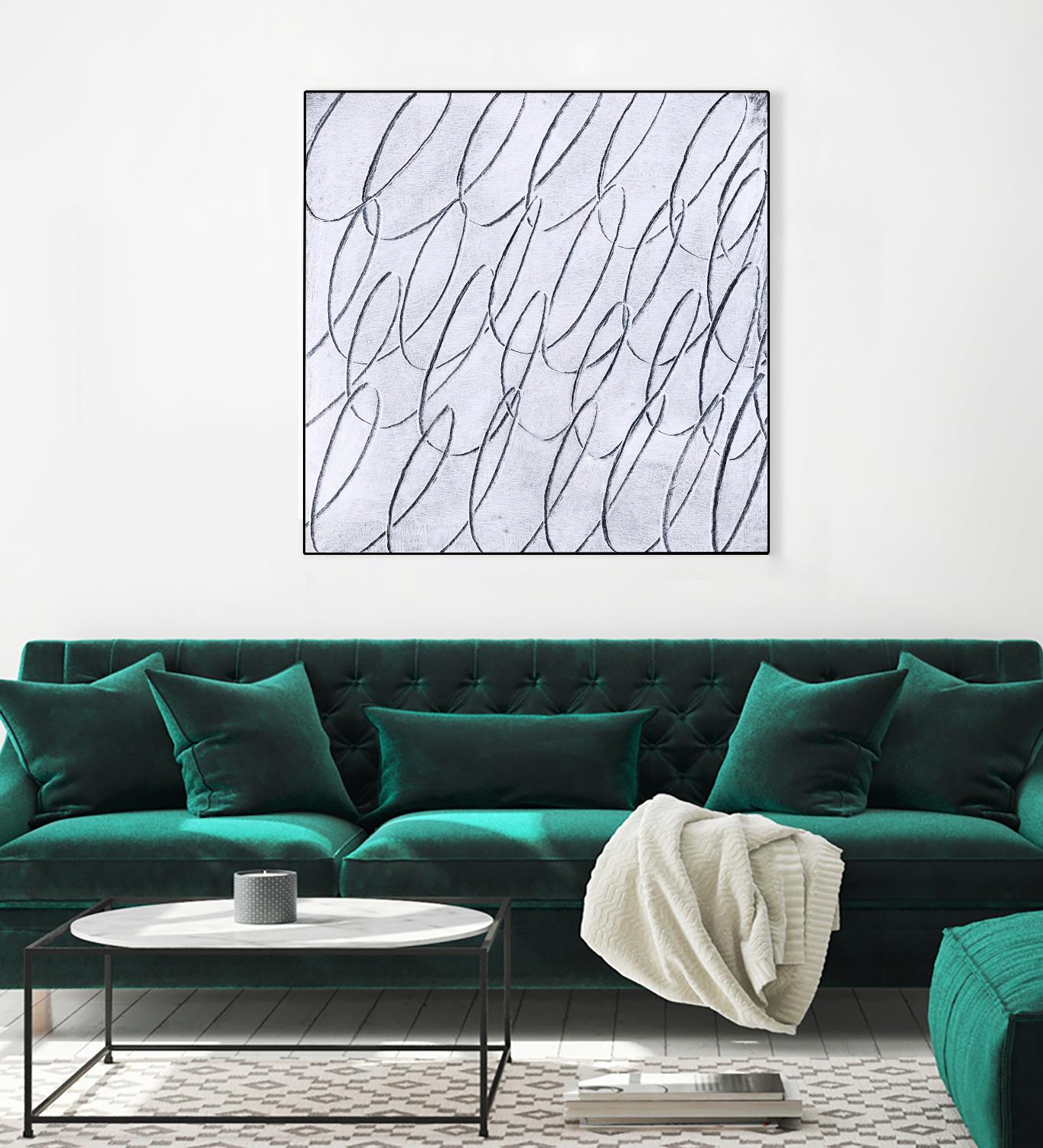 Contemplating Style by Daleno Art on GIANT ART - abstract scrible wibble