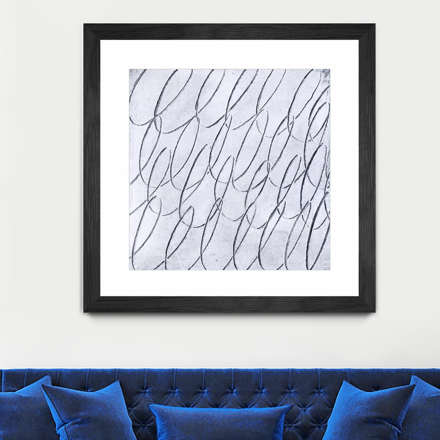 Contemplating Style by Daleno Art on GIANT ART - abstract scrible wibble