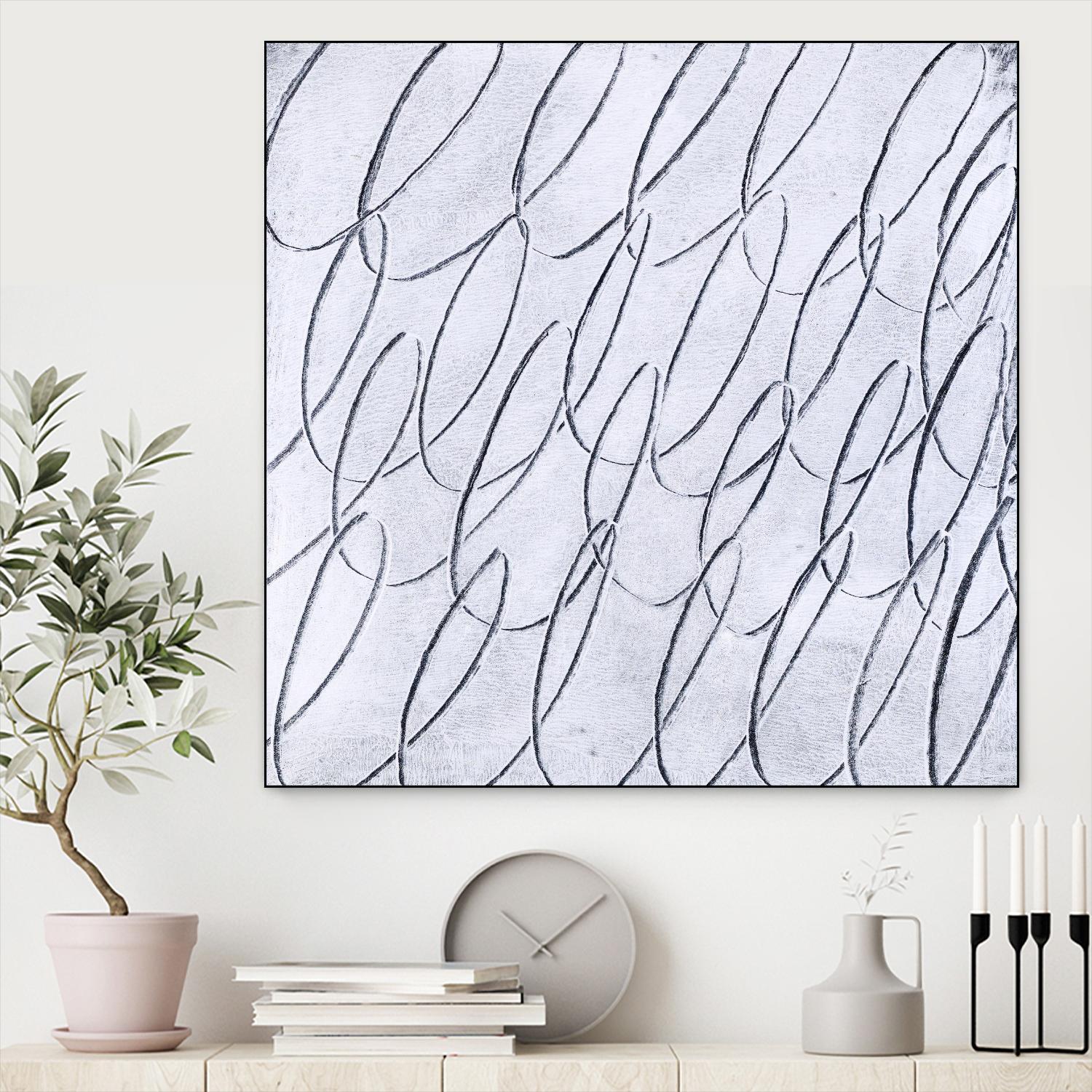 Contemplating Style by Daleno Art on GIANT ART - abstract scrible wibble