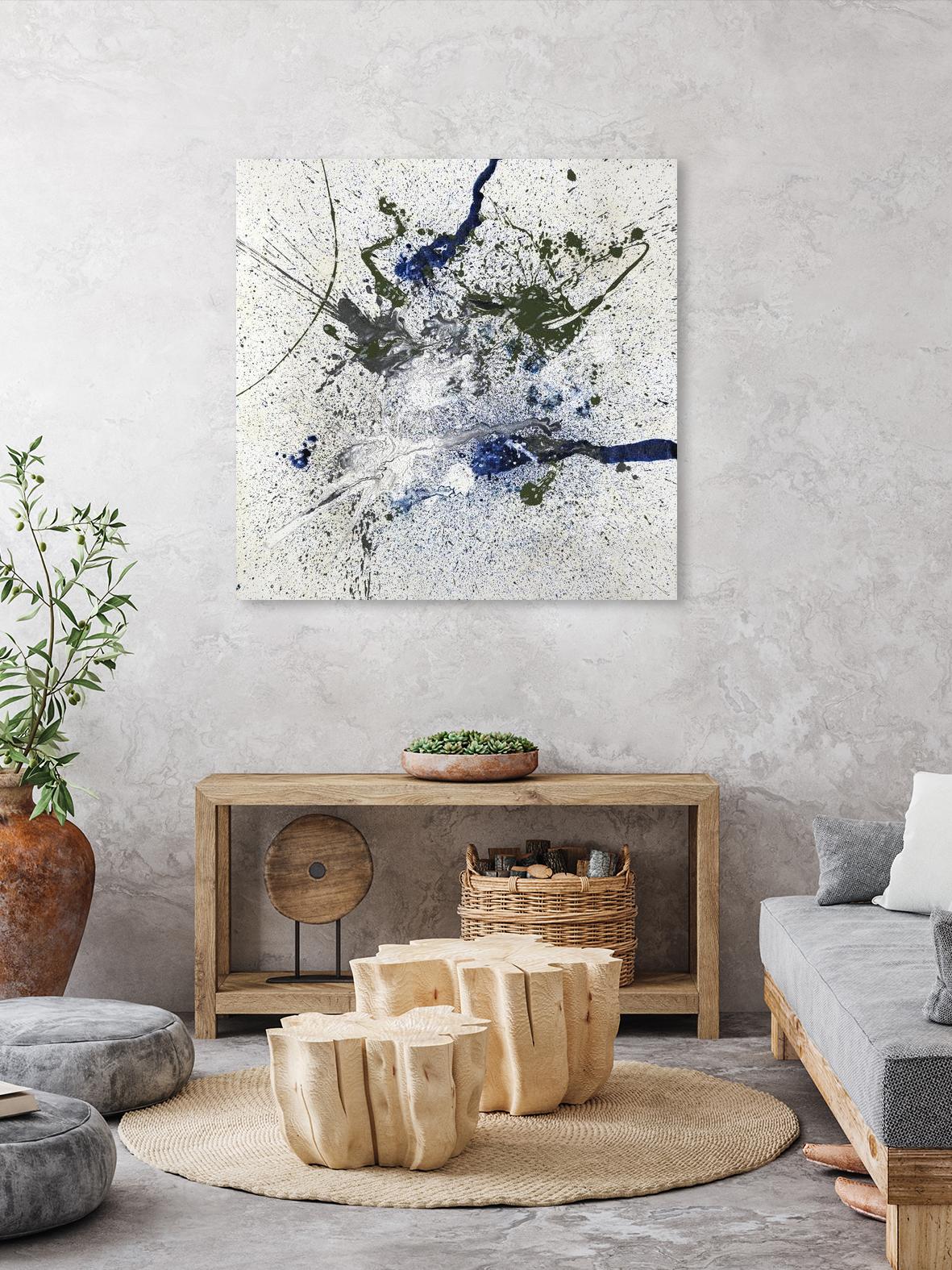 In the Arena by Daleno Art on GIANT ART - green abstract