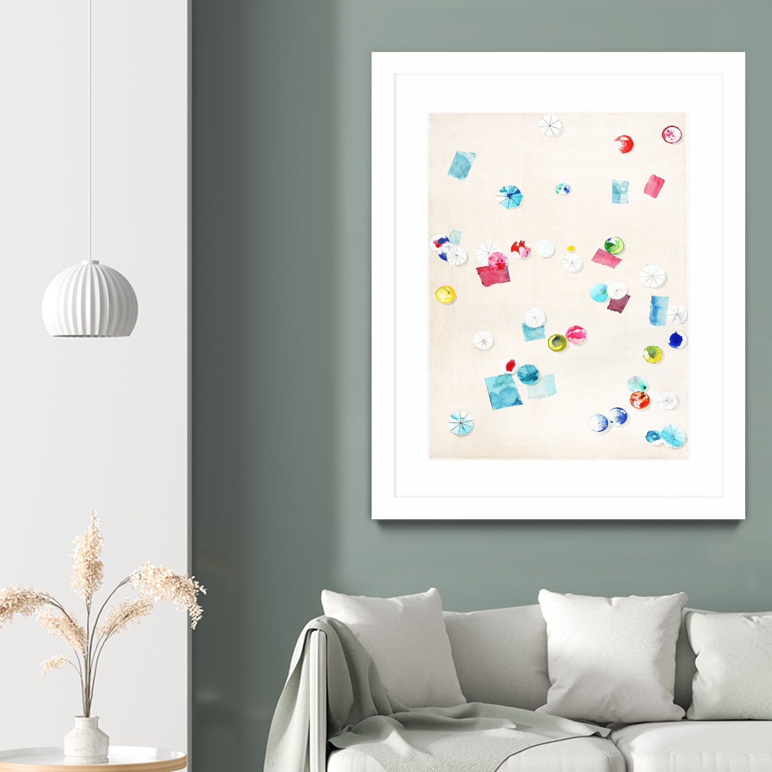 Fun Day Sunday by Daleno Art on GIANT ART - pink abstract