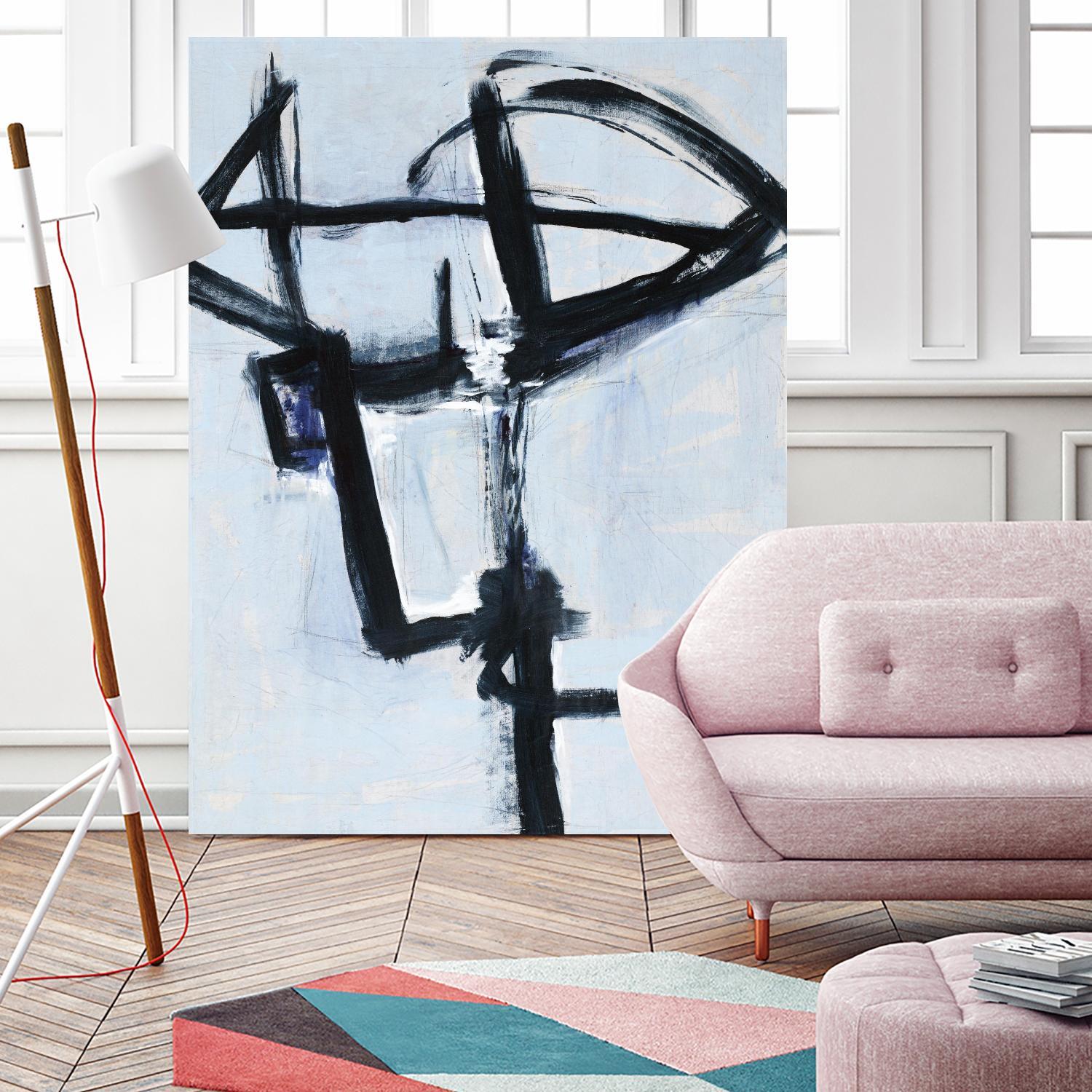 Contradictory Mind by Daleno Art on GIANT ART - white abstract abstrait