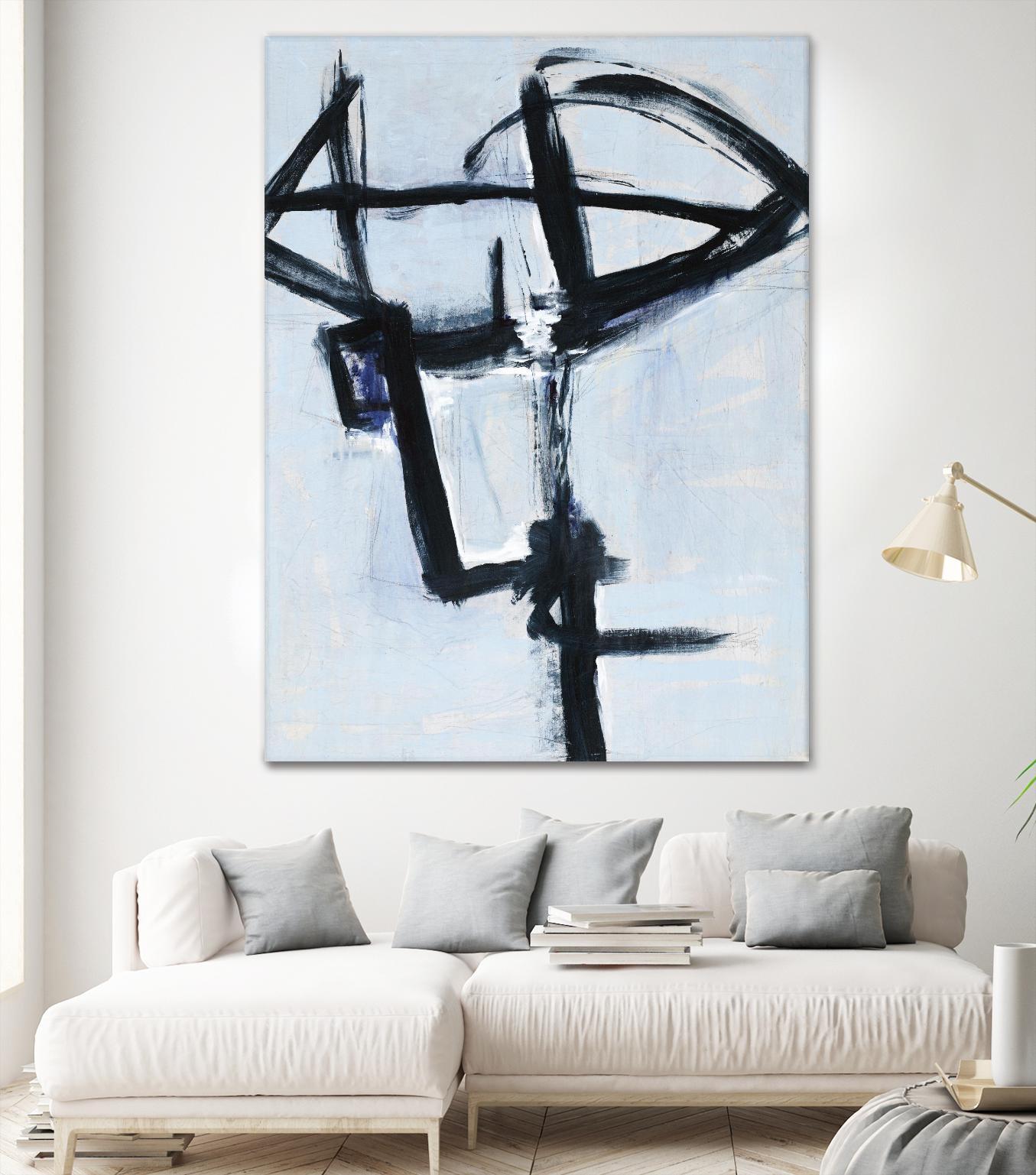 Contradictory Mind by Daleno Art on GIANT ART - white abstract abstrait