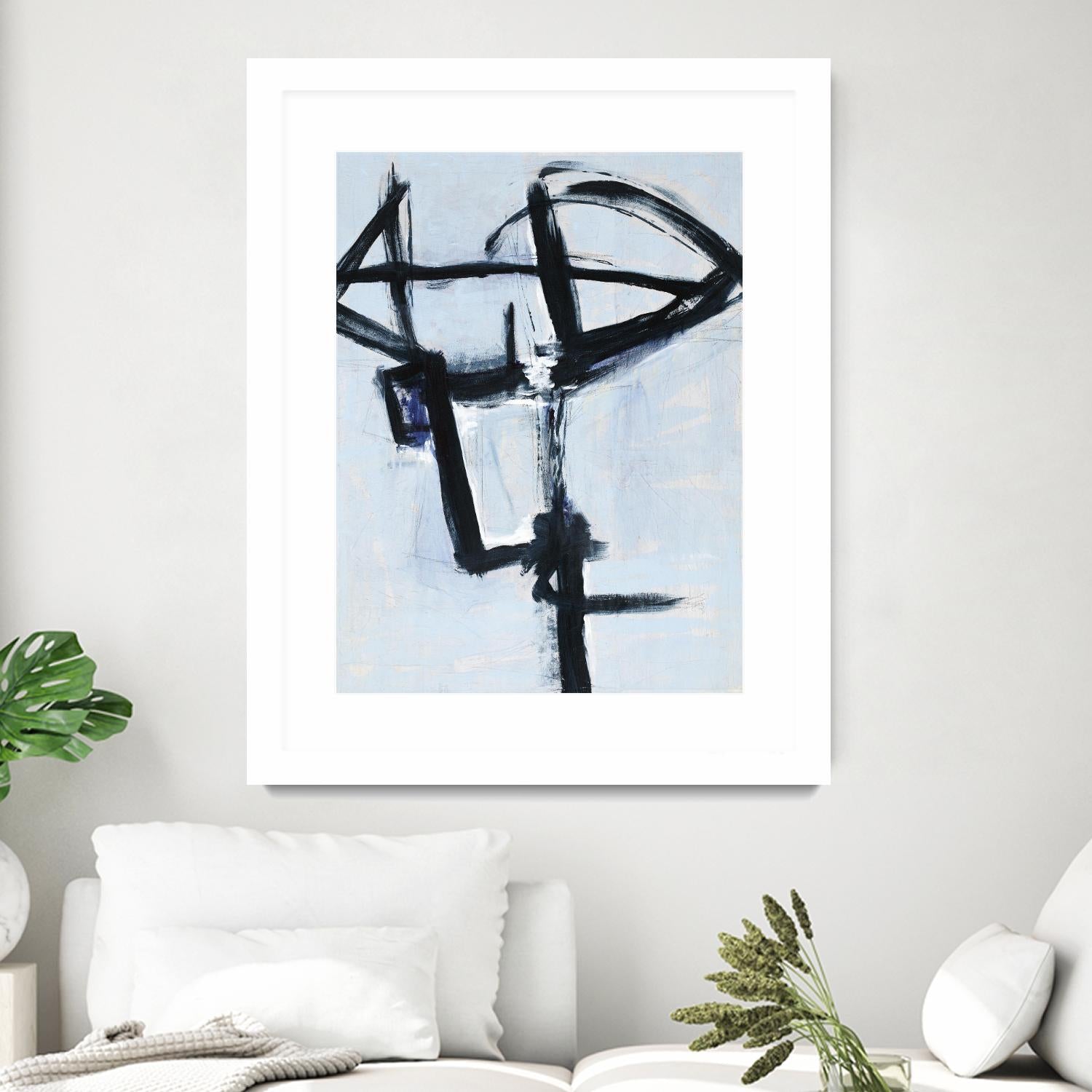 Contradictory Mind by Daleno Art on GIANT ART - white abstract abstrait