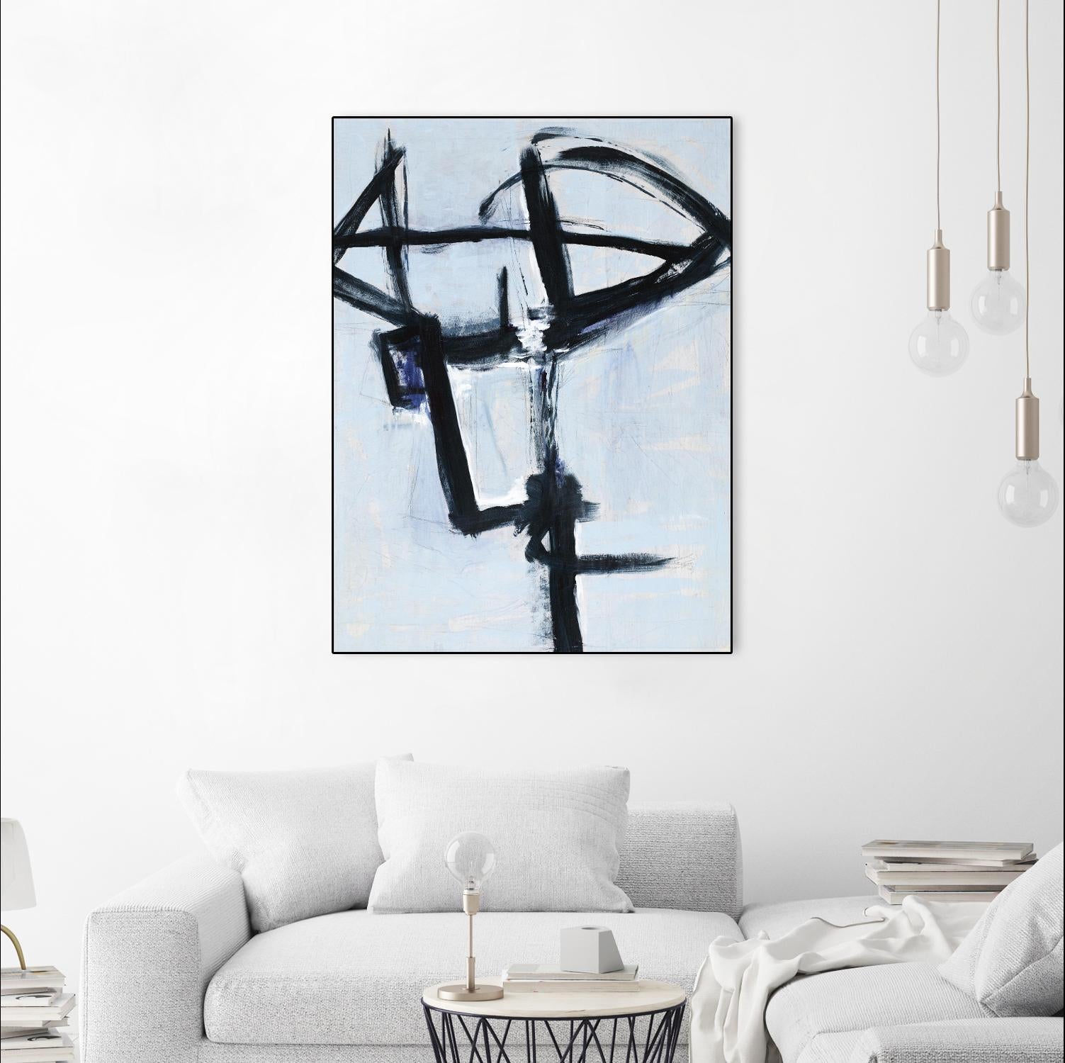 Contradictory Mind by Daleno Art on GIANT ART - white abstract abstrait