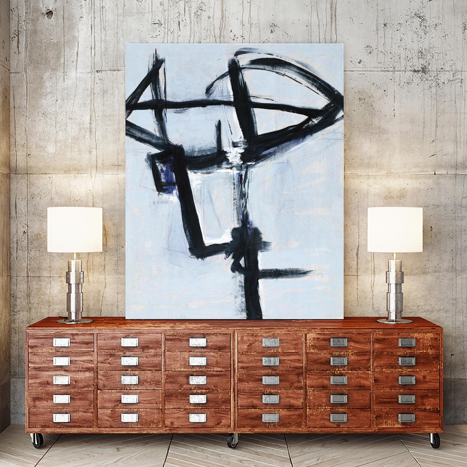 Contradictory Mind by Daleno Art on GIANT ART - white abstract abstrait