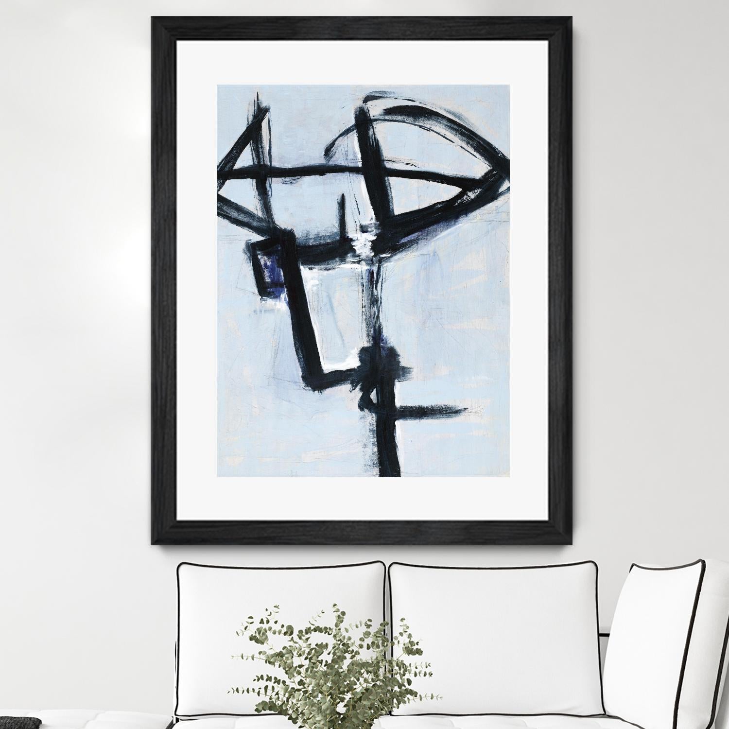 Contradictory Mind by Daleno Art on GIANT ART - white abstract abstrait