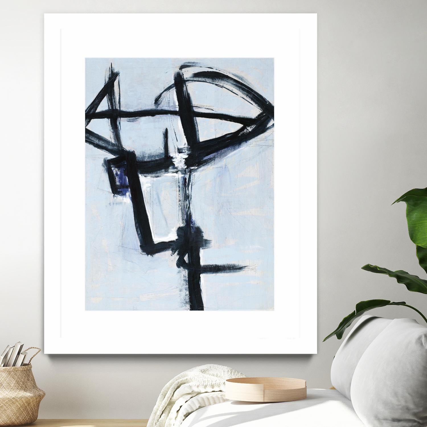 Contradictory Mind by Daleno Art on GIANT ART - white abstract abstrait