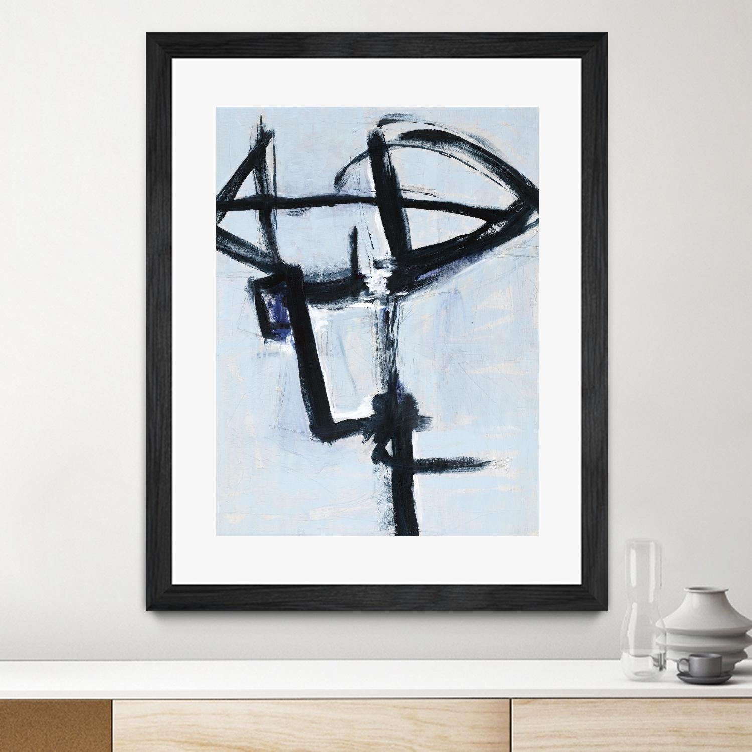 Contradictory Mind by Daleno Art on GIANT ART - white abstract abstrait