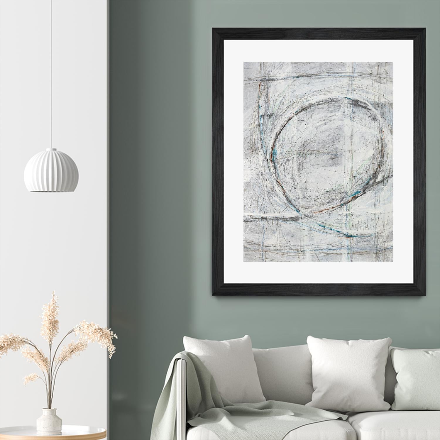 Mind Sketches by Daleno Art on GIANT ART - white abstract