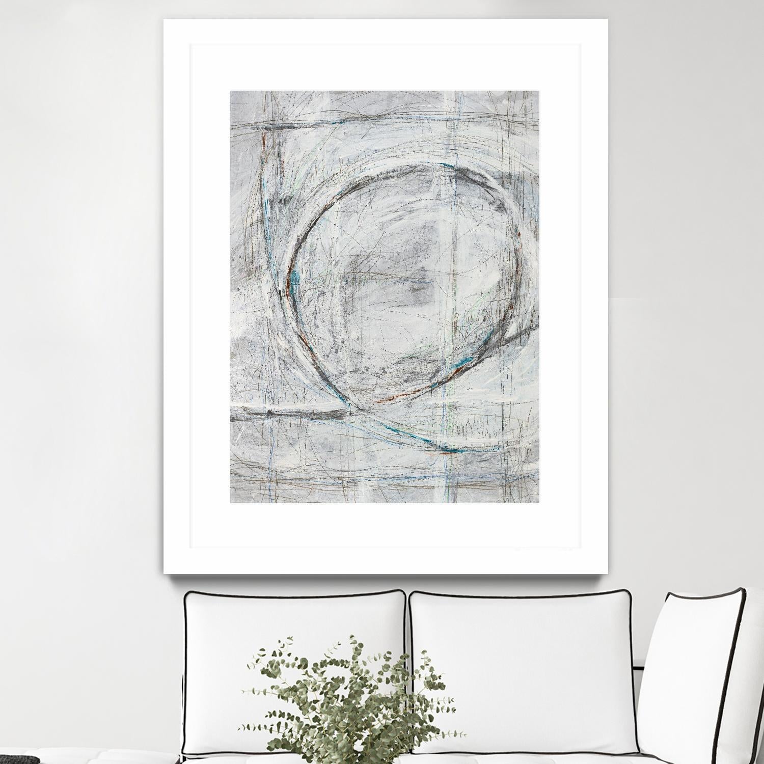 Mind Sketches by Daleno Art on GIANT ART - white abstract