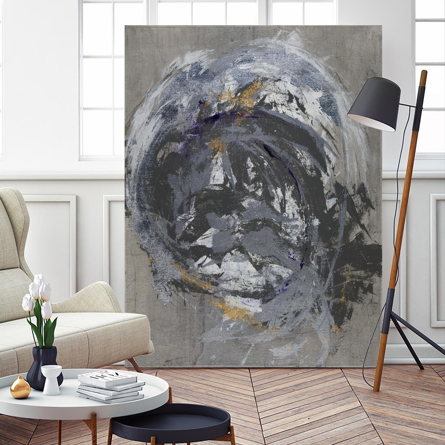 Gold Dig by Daleno Art on GIANT ART - gold abstract abstrait
