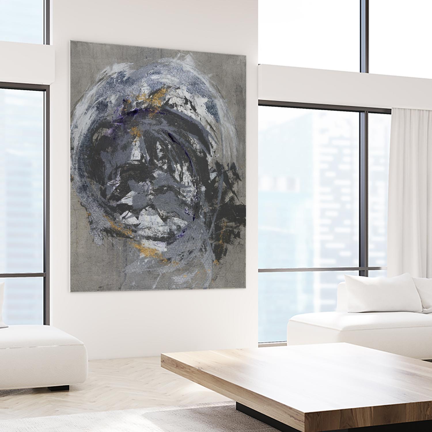 Gold Dig by Daleno Art on GIANT ART - gold abstract abstrait