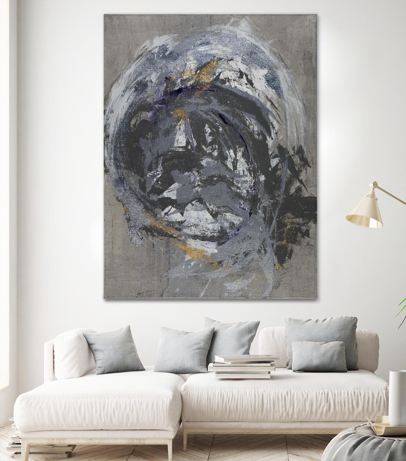 Gold Dig by Daleno Art on GIANT ART - gold abstract abstrait