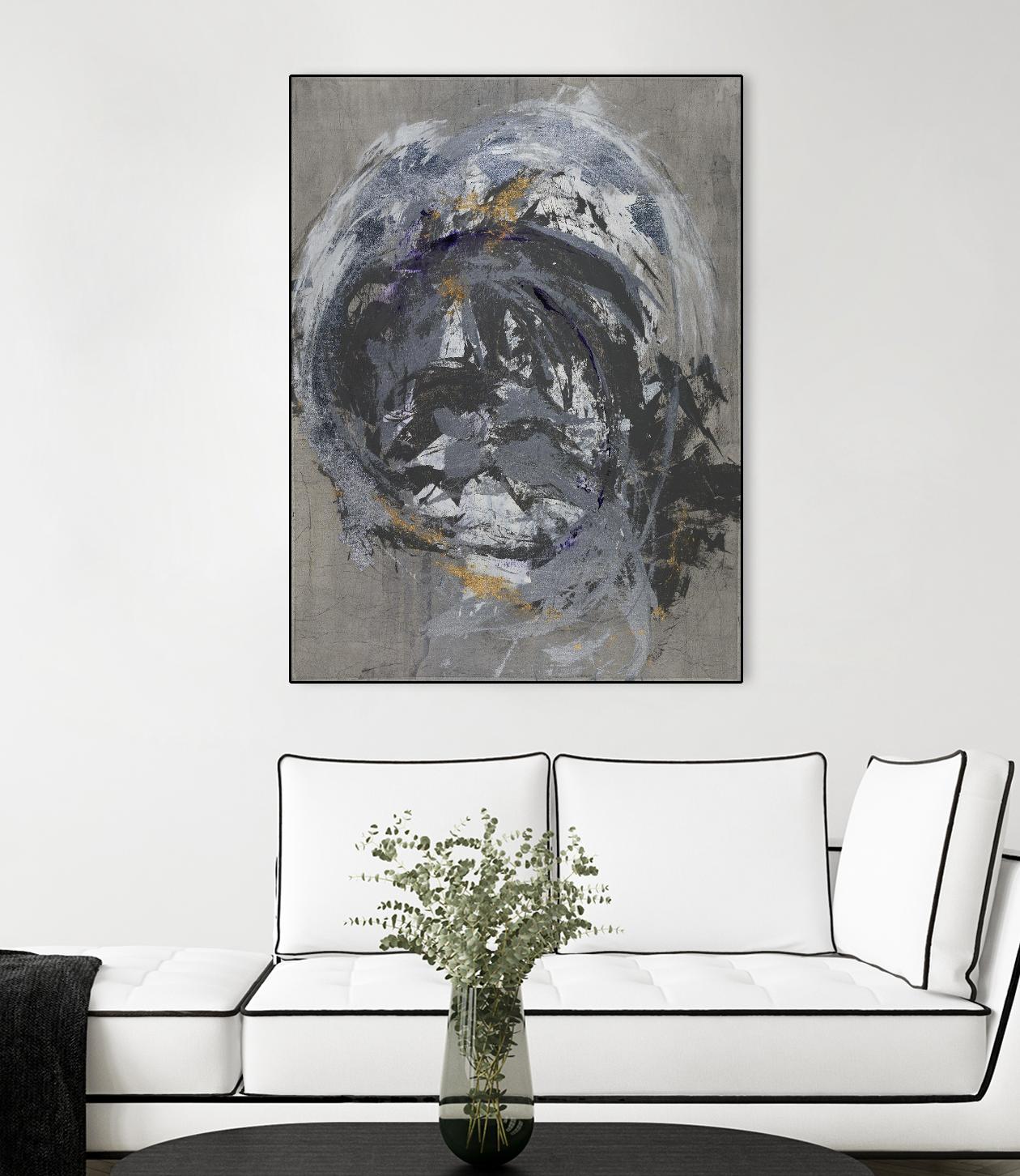 Gold Dig by Daleno Art on GIANT ART - gold abstract abstrait