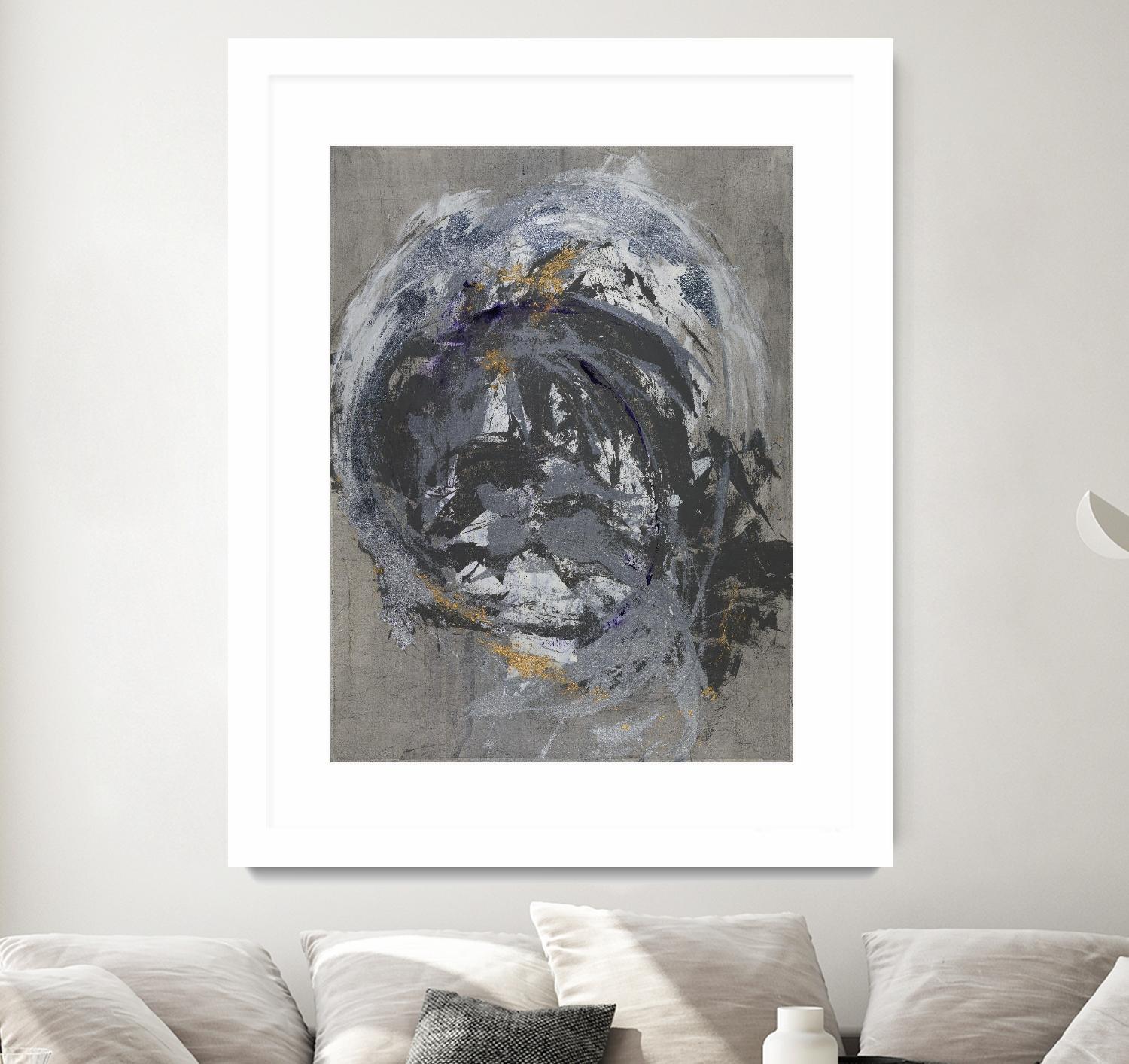 Gold Dig by Daleno Art on GIANT ART - gold abstract abstrait