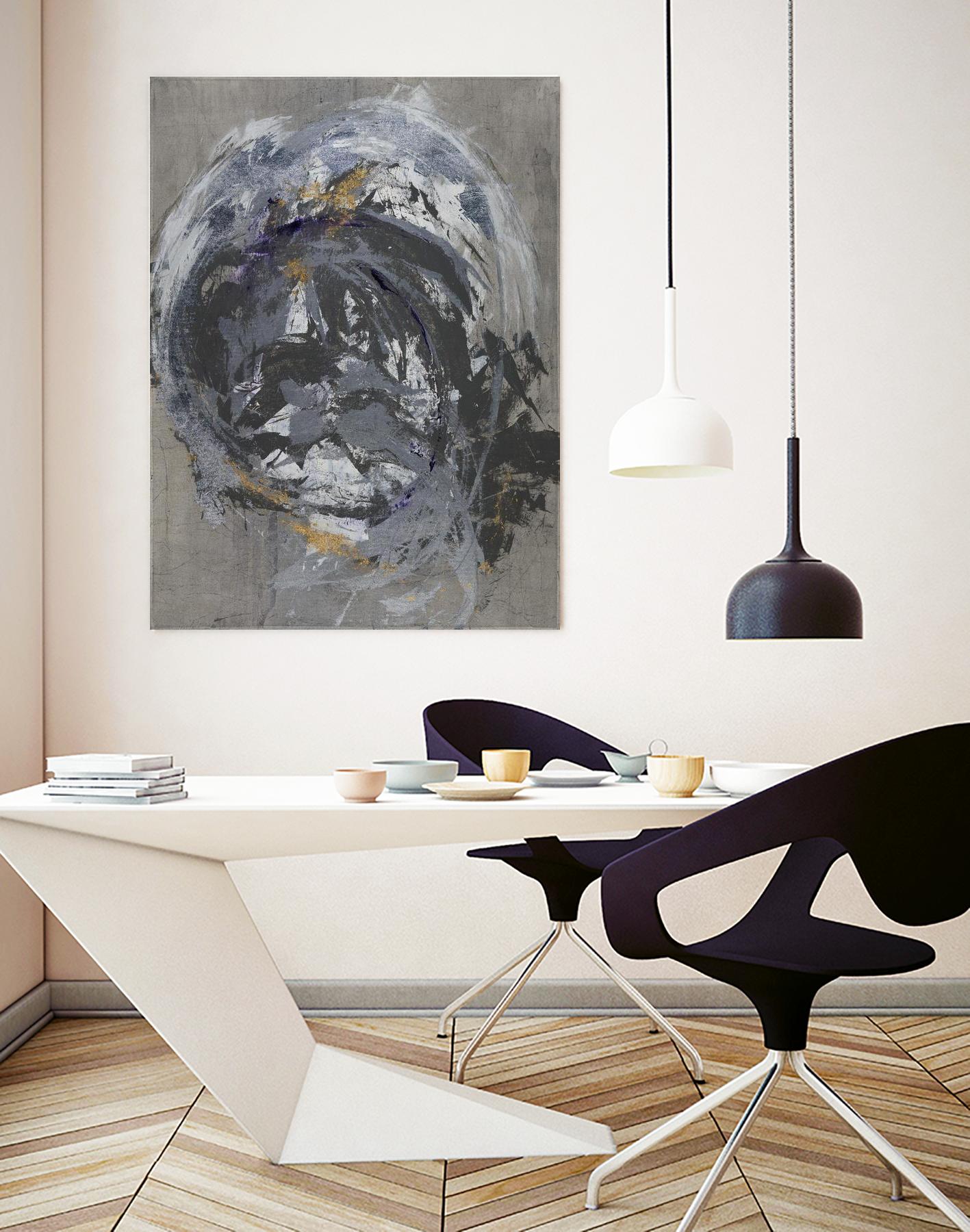 Gold Dig by Daleno Art on GIANT ART - gold abstract abstrait