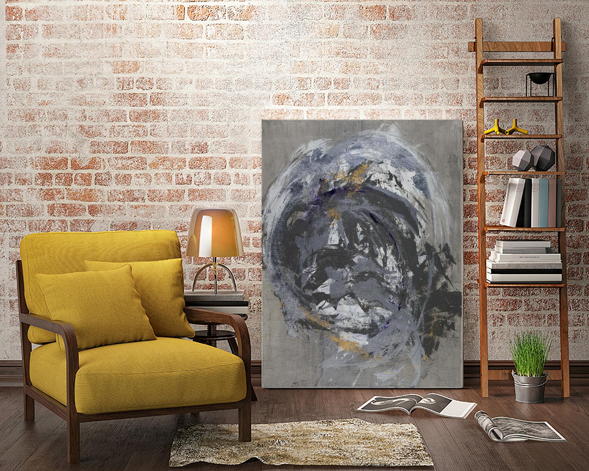 Gold Dig by Daleno Art on GIANT ART - gold abstract abstrait