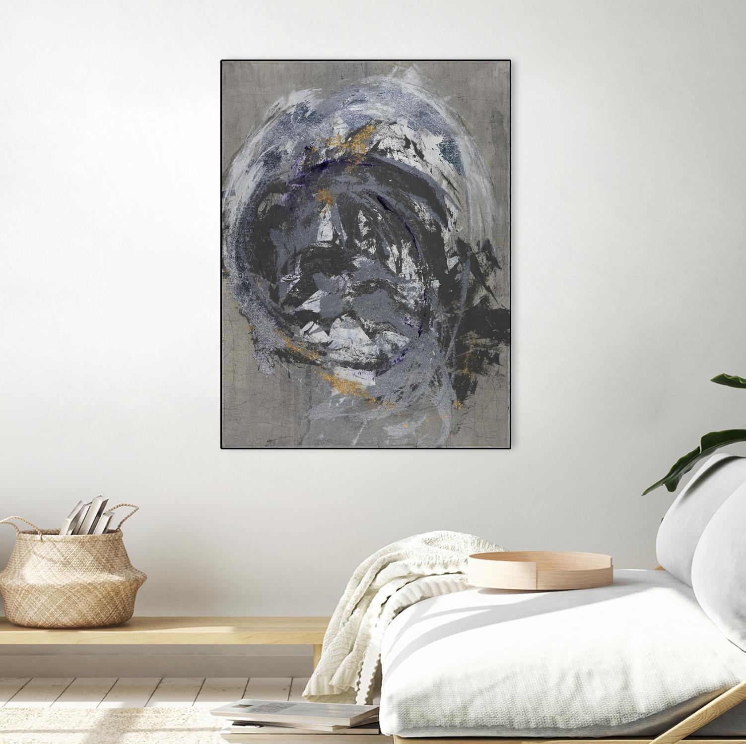 Gold Dig by Daleno Art on GIANT ART - gold abstract abstrait