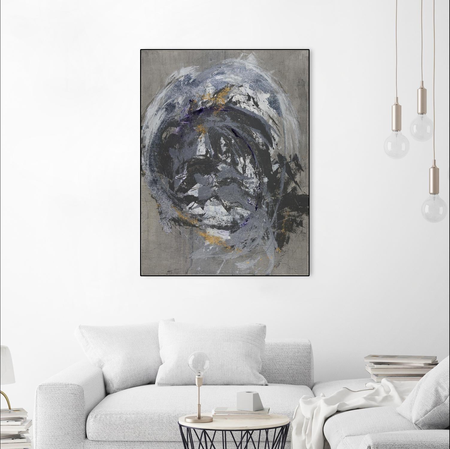 Gold Dig by Daleno Art on GIANT ART - gold abstract abstrait