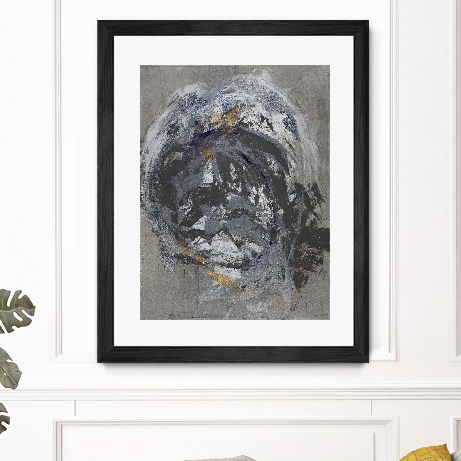 Gold Dig by Daleno Art on GIANT ART - gold abstract abstrait