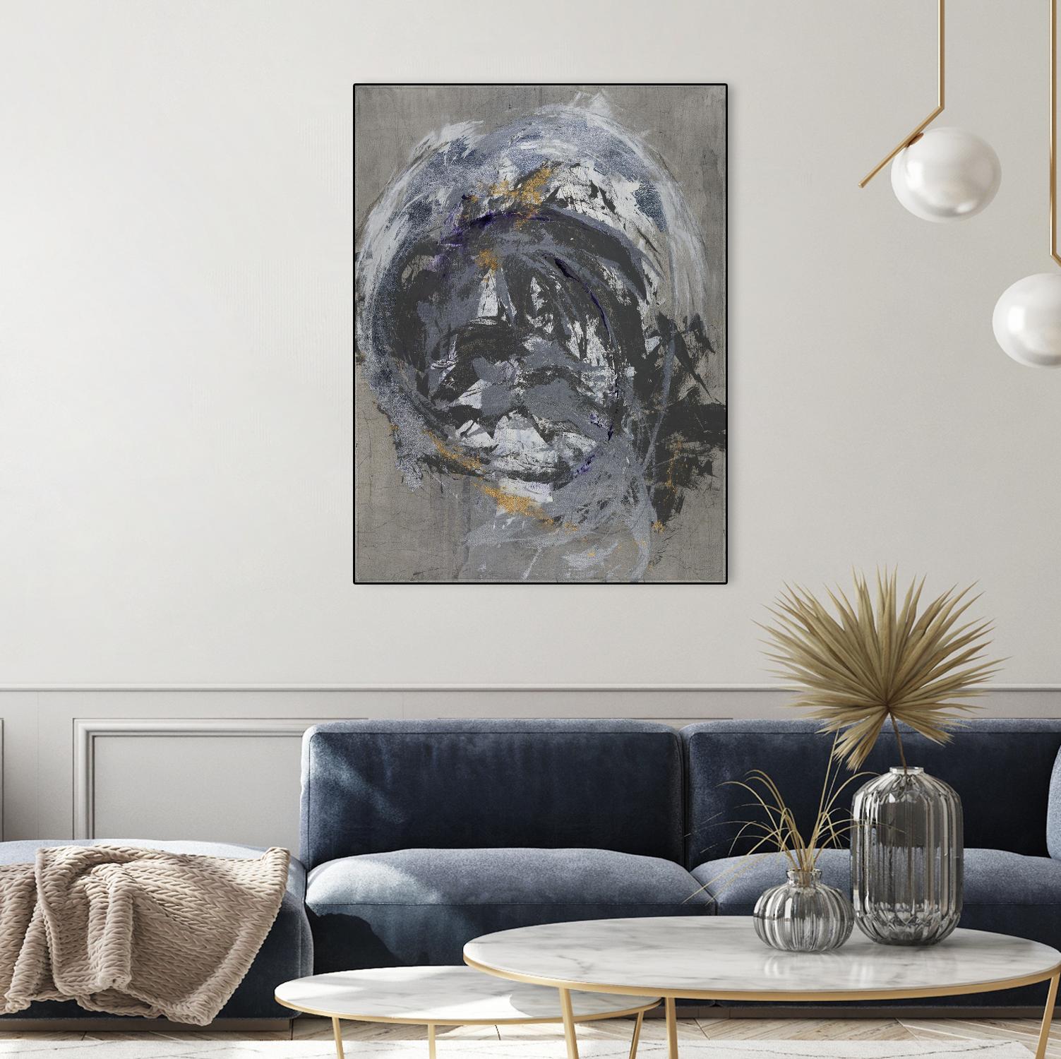 Gold Dig by Daleno Art on GIANT ART - gold abstract abstrait