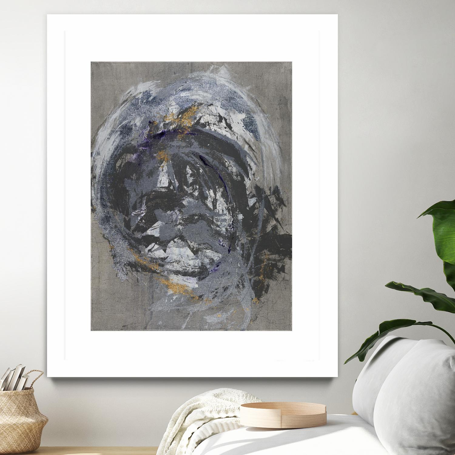 Gold Dig by Daleno Art on GIANT ART - gold abstract abstrait