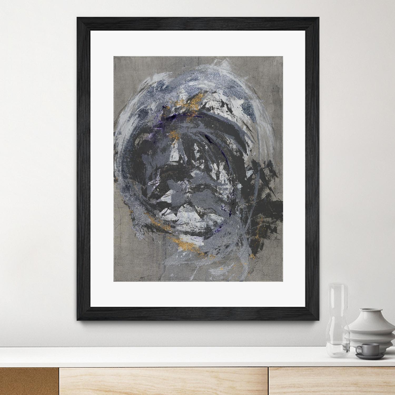 Gold Dig by Daleno Art on GIANT ART - gold abstract abstrait