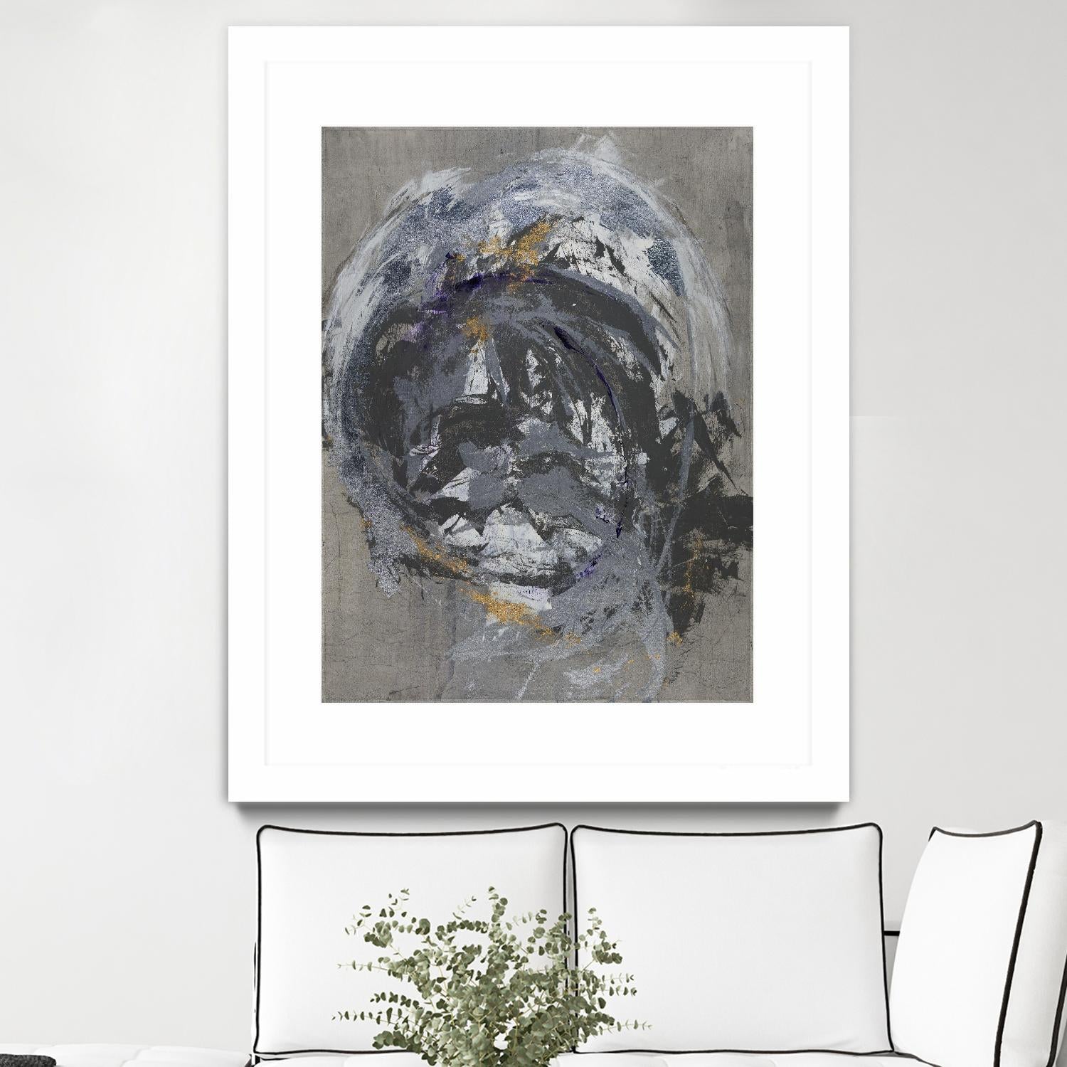 Gold Dig by Daleno Art on GIANT ART - gold abstract abstrait