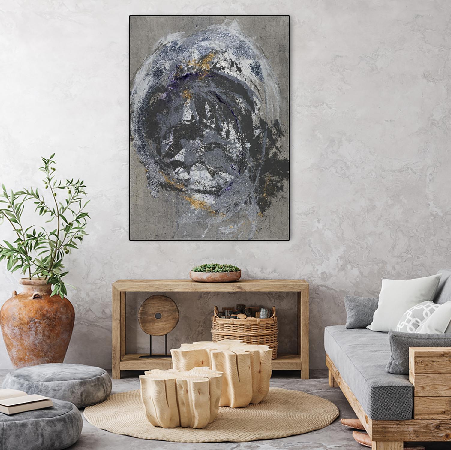 Gold Dig by Daleno Art on GIANT ART - gold abstract abstrait