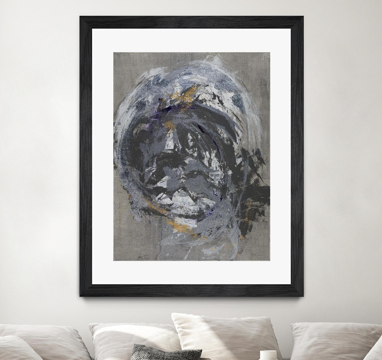 Gold Dig by Daleno Art on GIANT ART - gold abstract abstrait