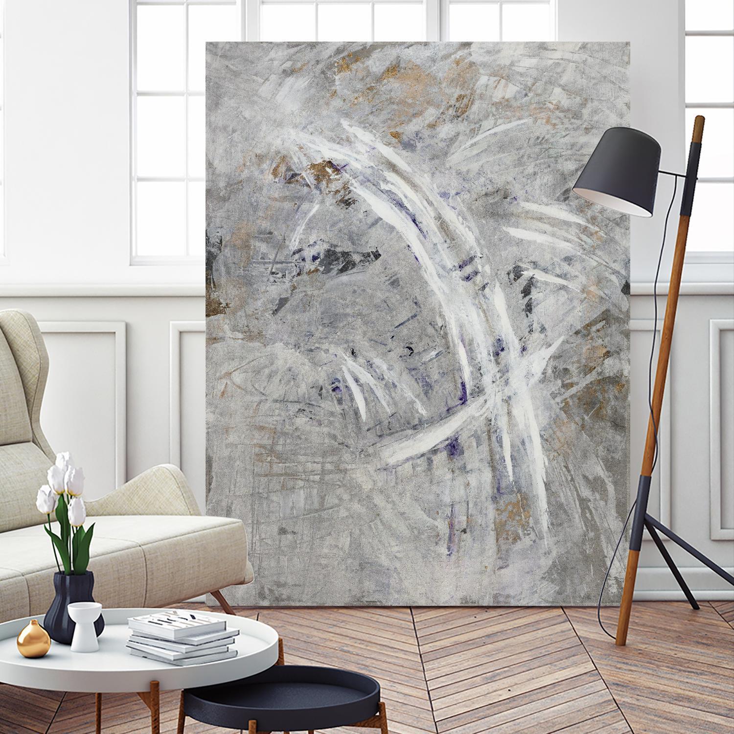 Simple Scratch by Daleno Art on GIANT ART - gold abstract abstrait