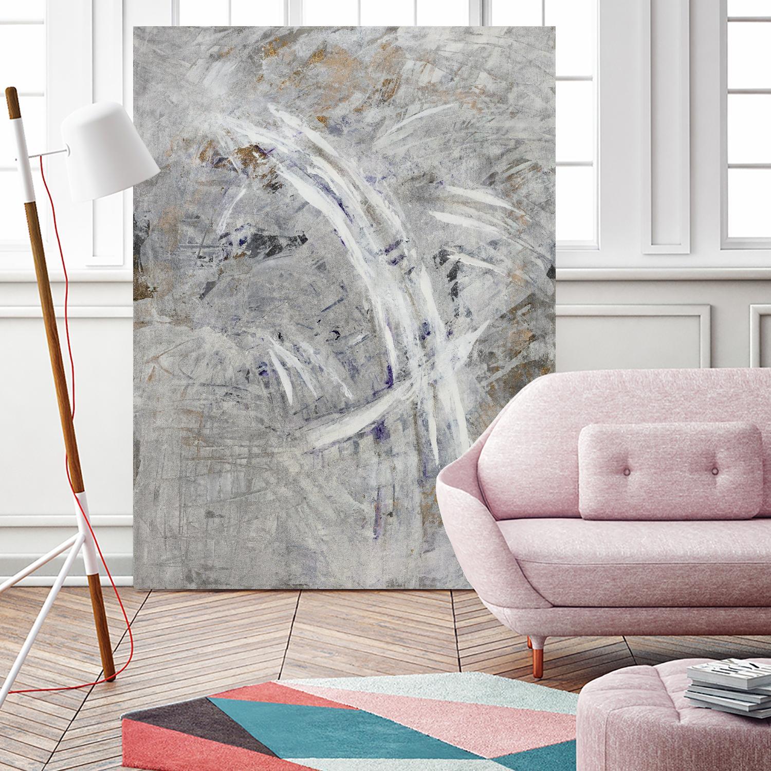 Simple Scratch by Daleno Art on GIANT ART - gold abstract abstrait