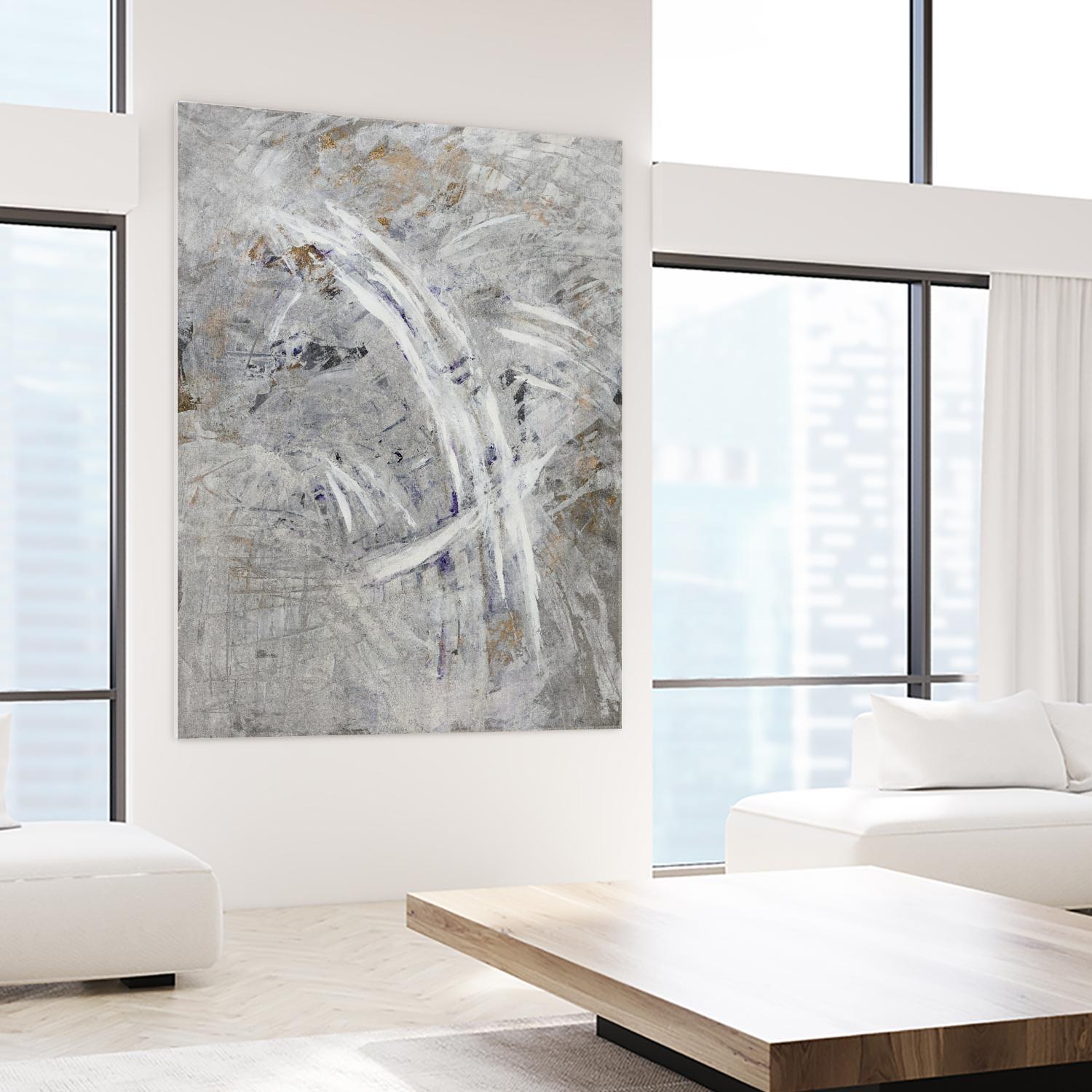 Simple Scratch by Daleno Art on GIANT ART - gold abstract abstrait