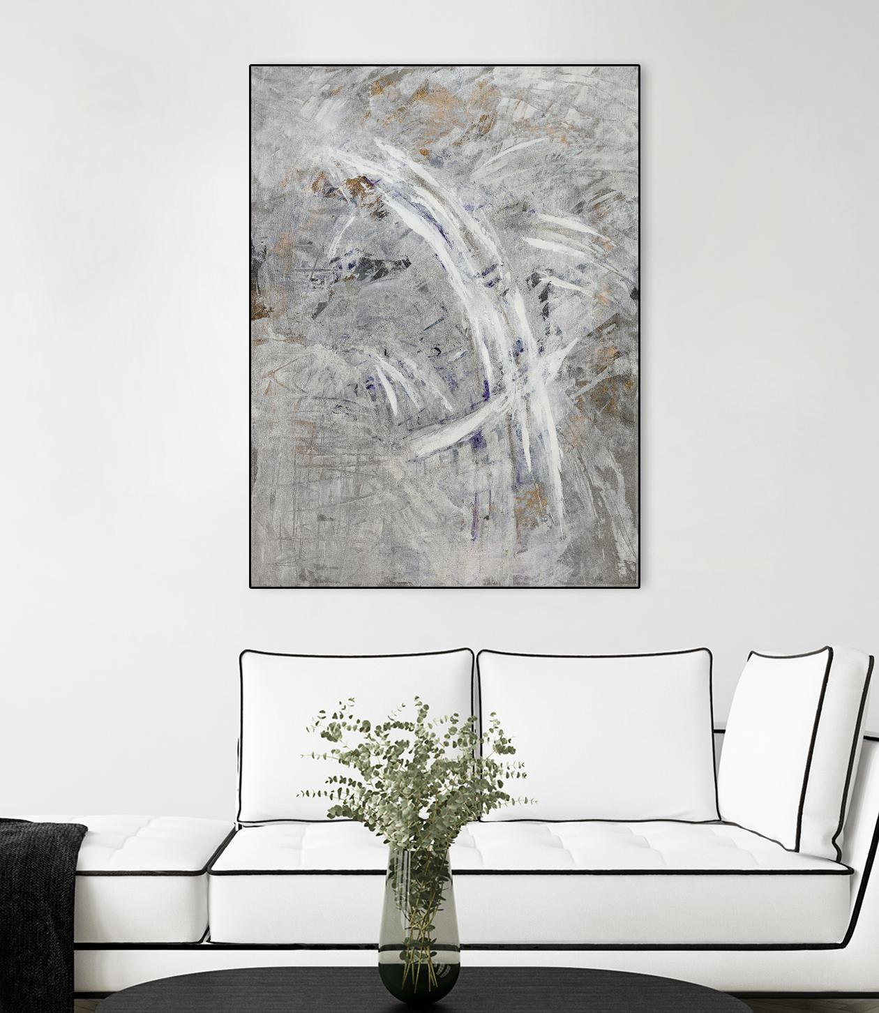 Simple Scratch by Daleno Art on GIANT ART - gold abstract abstrait