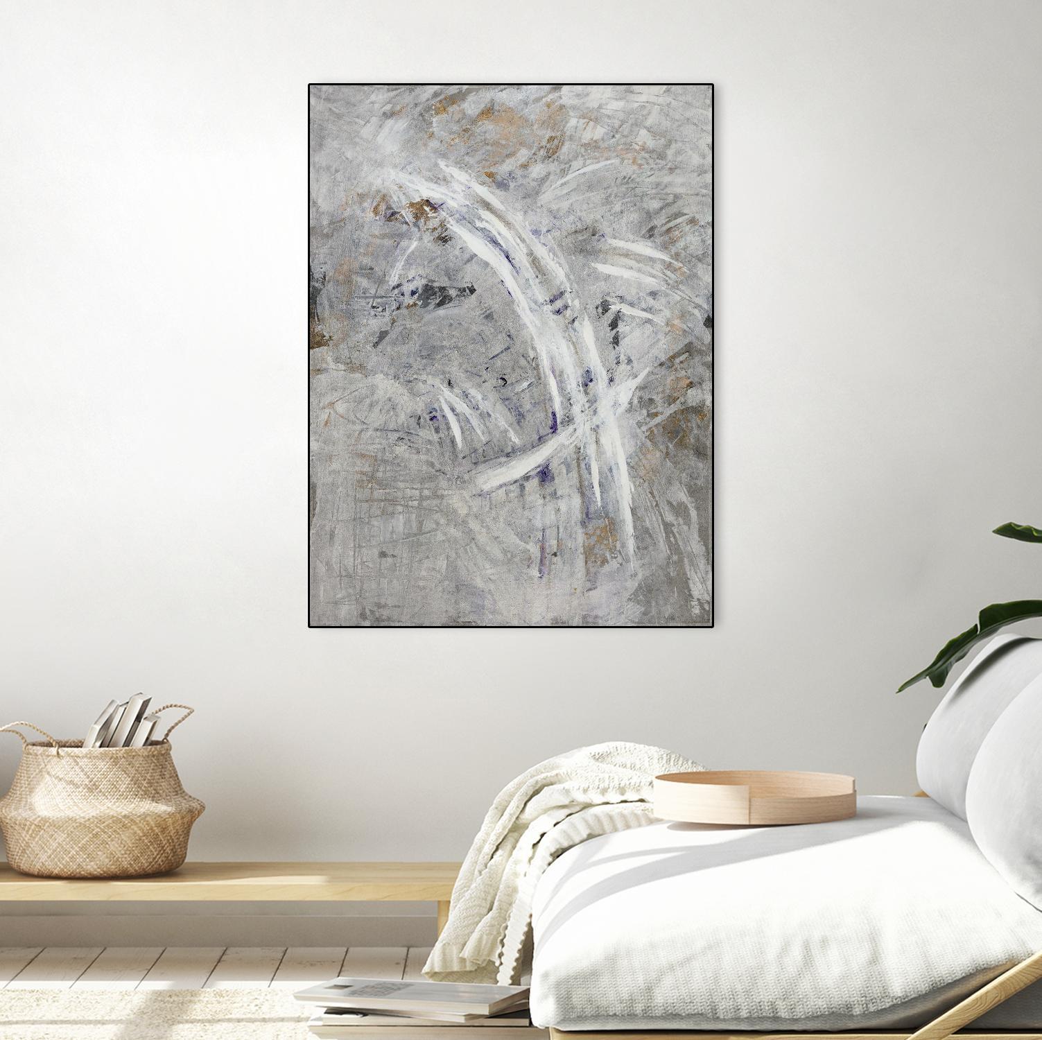 Simple Scratch by Daleno Art on GIANT ART - gold abstract abstrait