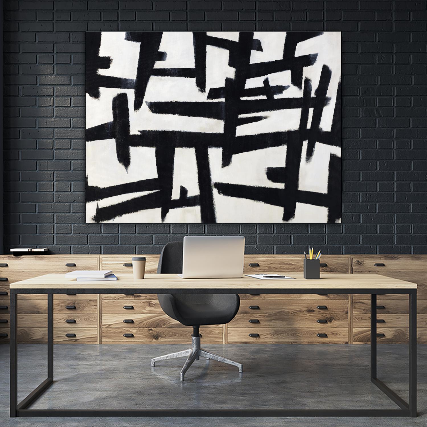 Native Maze by Daleno Art on GIANT ART - abstract